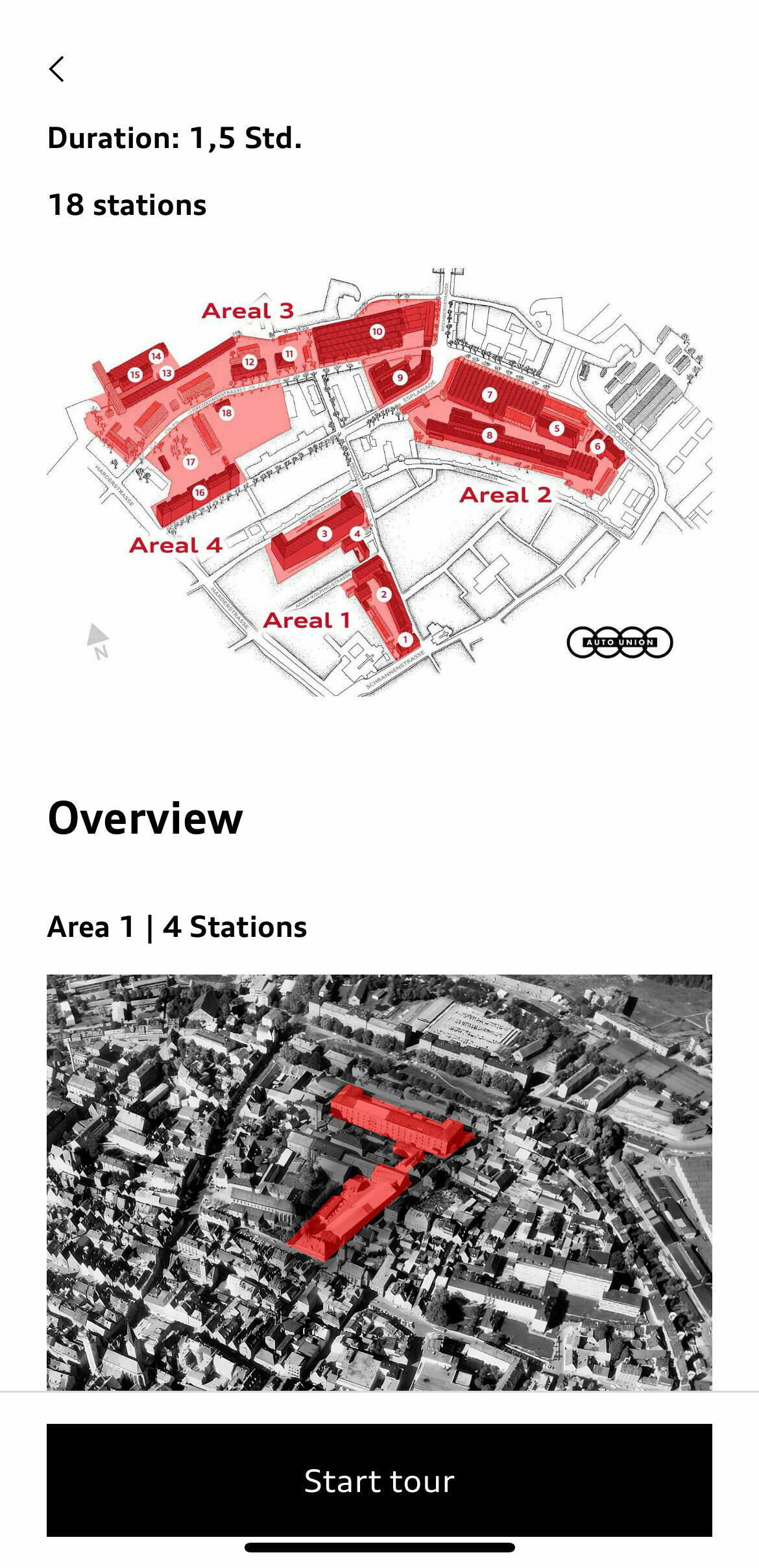 Now also available on the Audi Tradition app: A city tour to discover Auto Union’s historical facilities in Ingolstadt