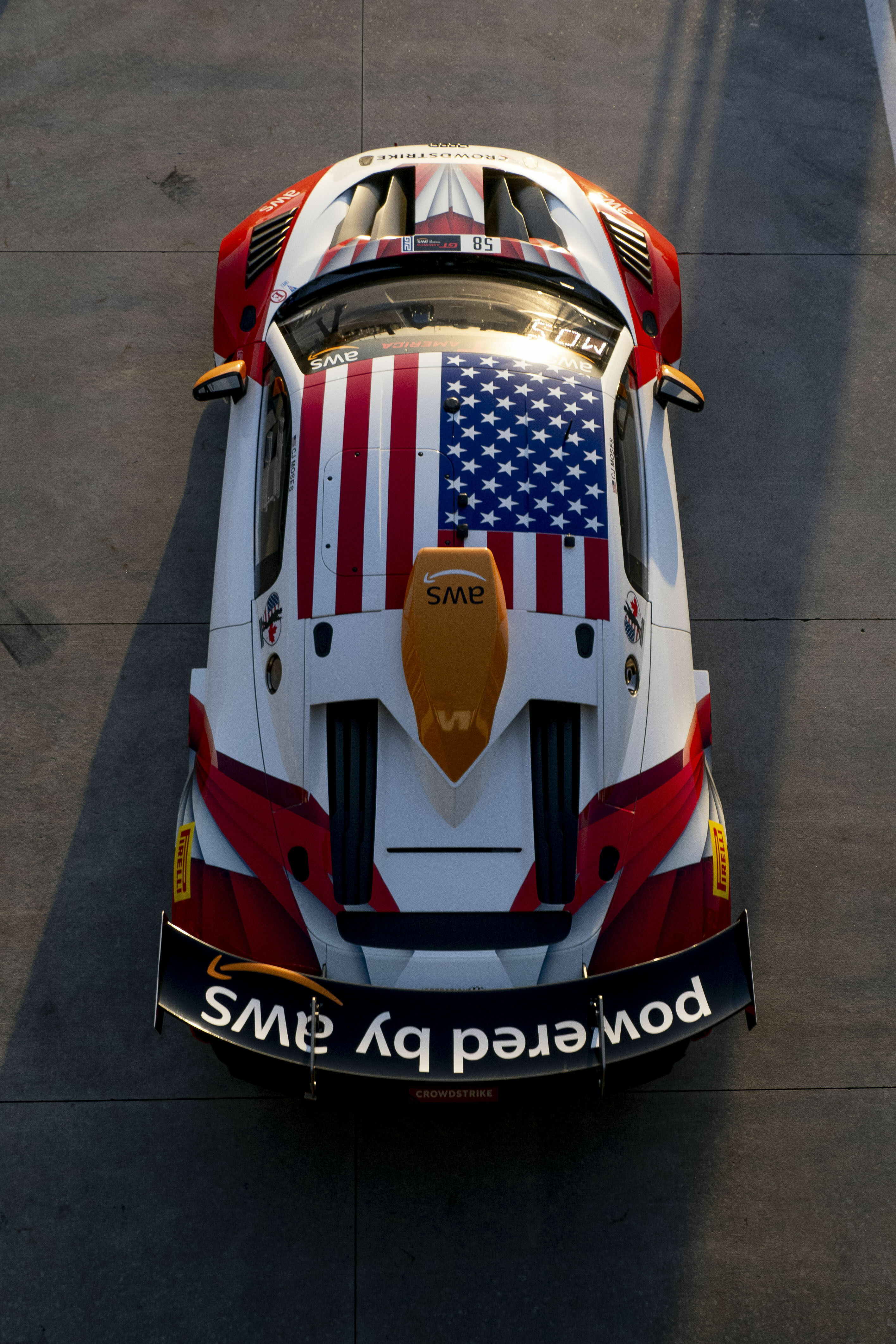 GT America 2024 - Audi R8 LMS GT2 #58 (GMG Racing), CJ Moses