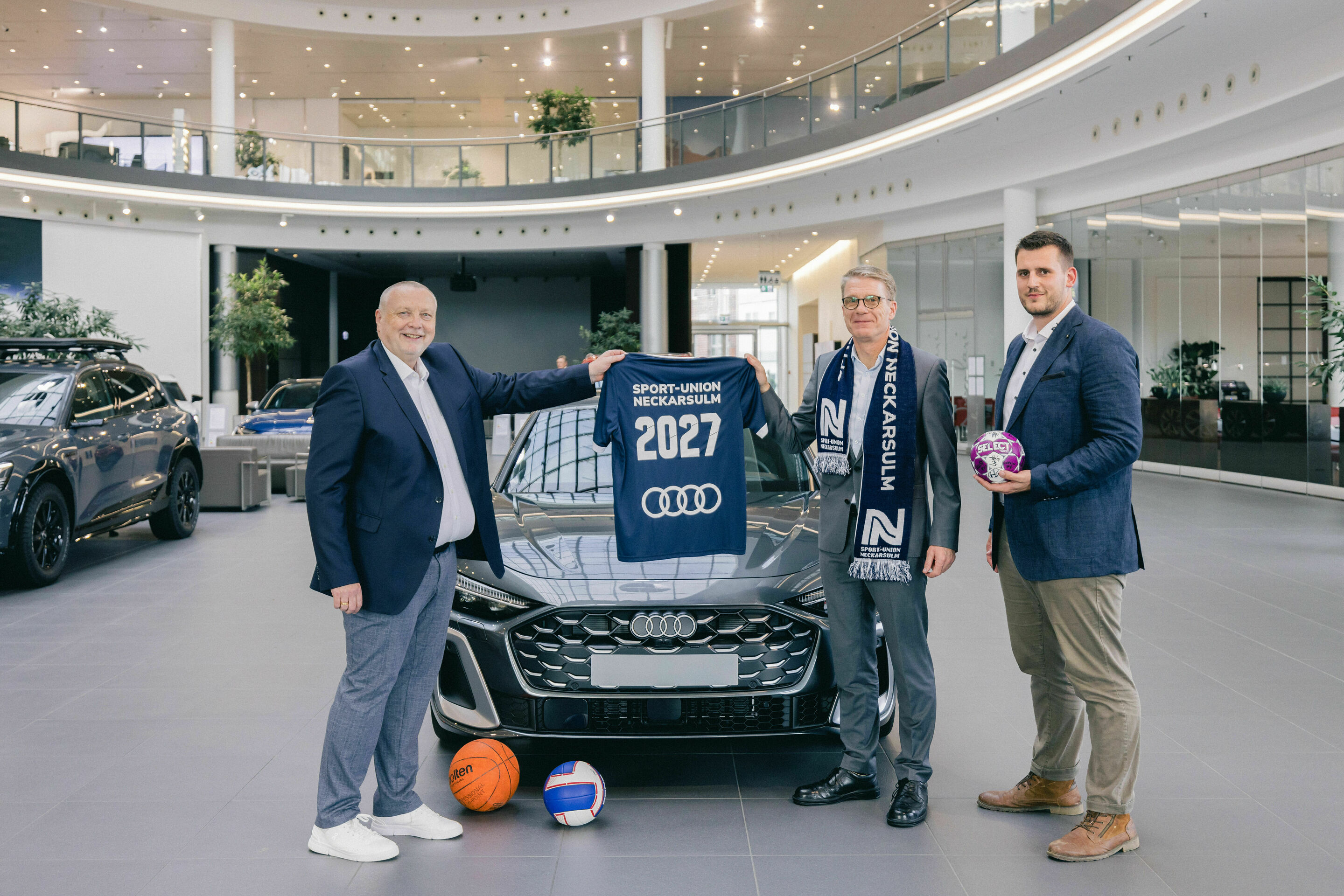 Audi bleibt verlässlicher Partner des Sports in der Region