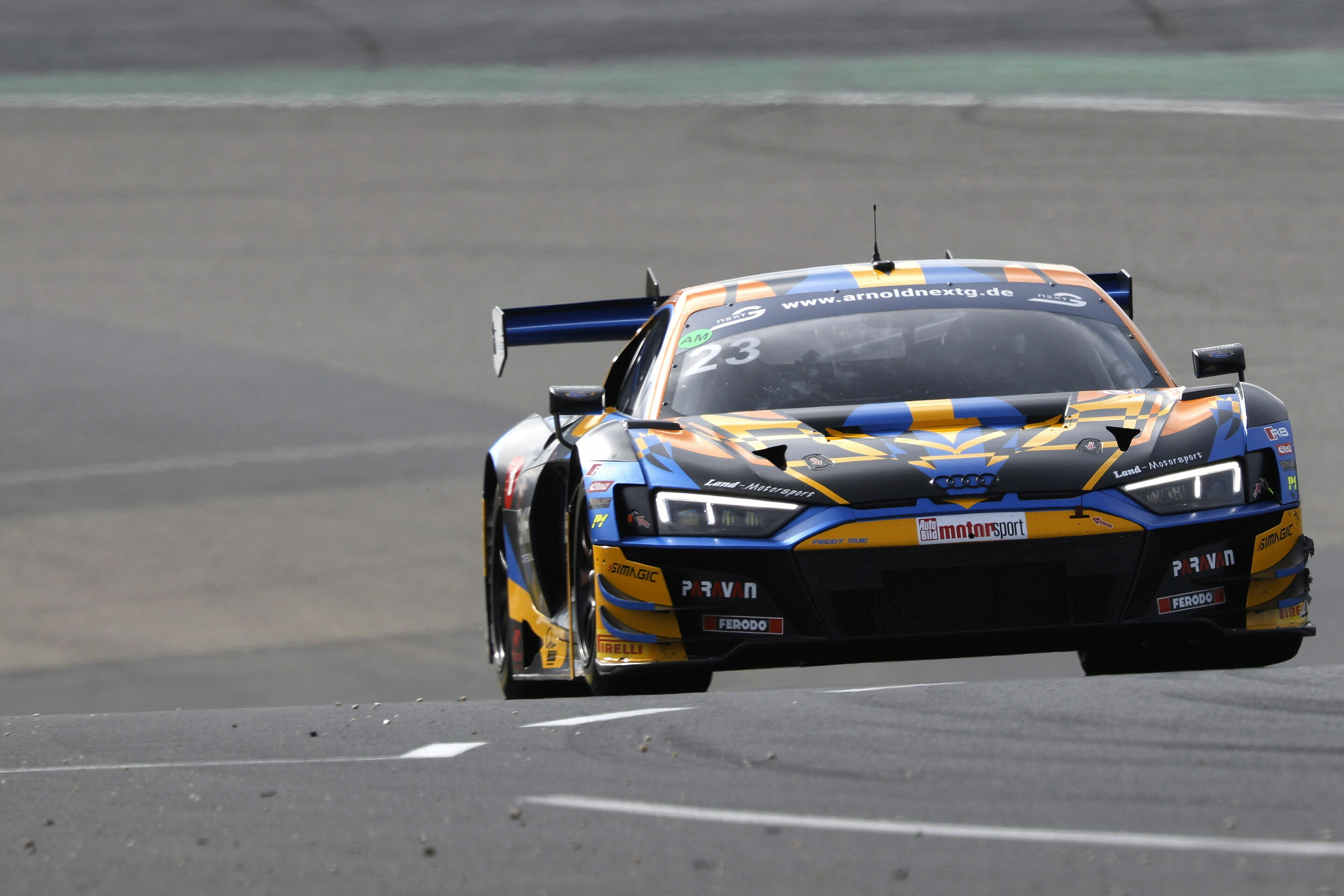 GTC Race 2024 - Audi R8 LMS #23 (Land-Motorsport), Konstantin Gutsul/Ivan Peklin