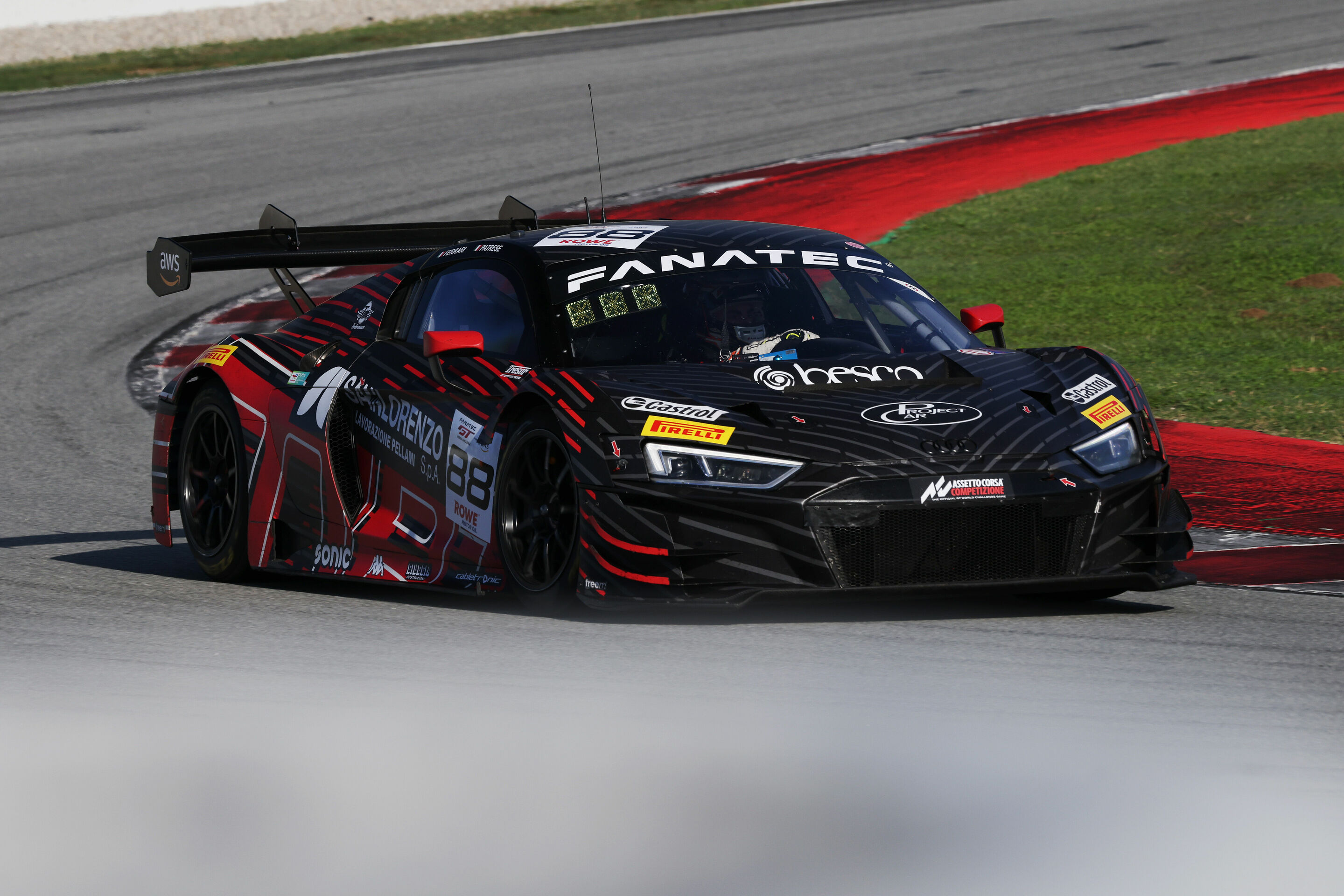 GT World Challenge Europe 2024 - Audi R8 LMS #88 (Tresor Attempto Racing), Lorenzo Patrese/Lorenzo Ferrari