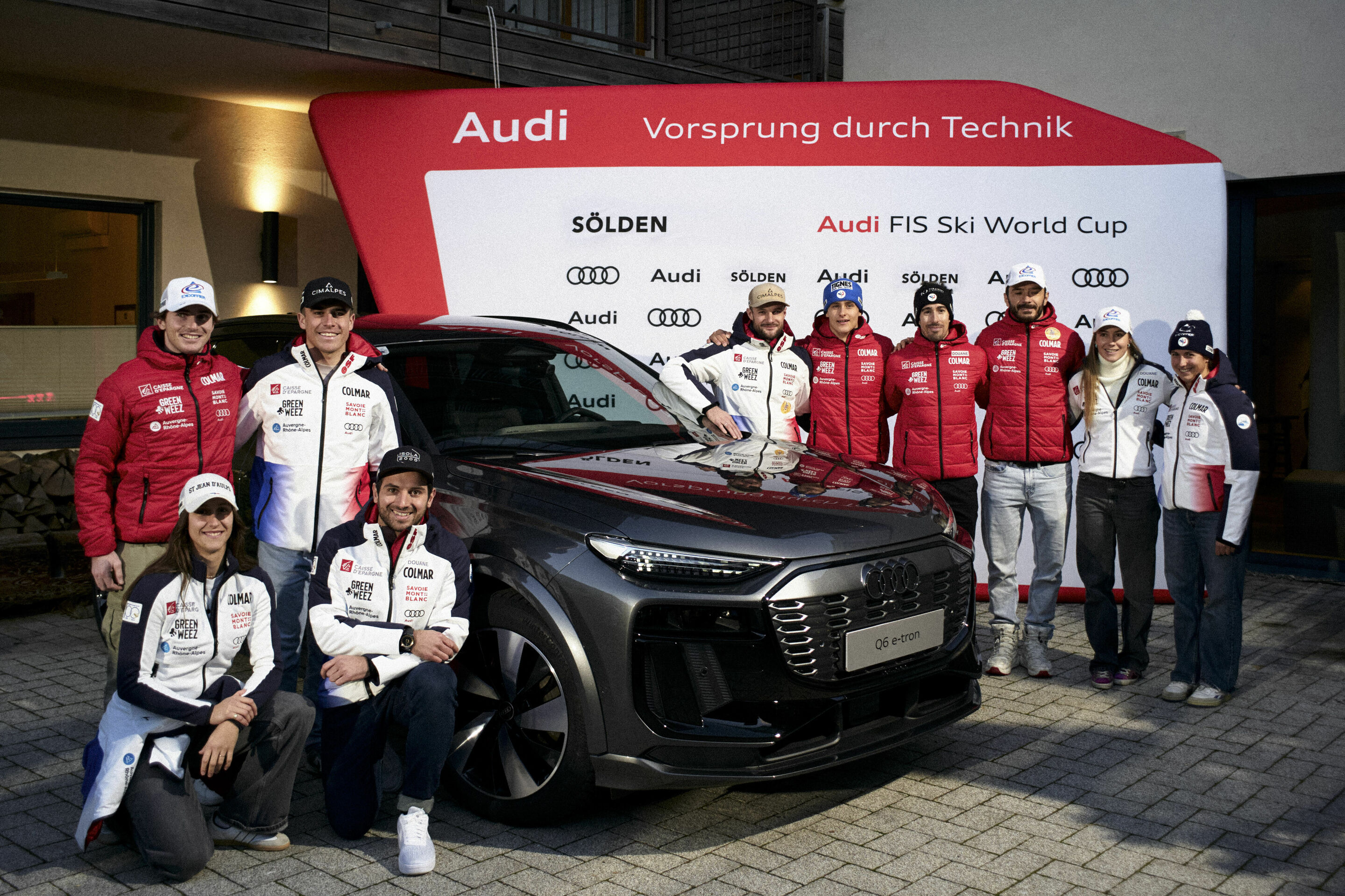 Audi beim Ski-Weltcup-Auftakt in Sölden