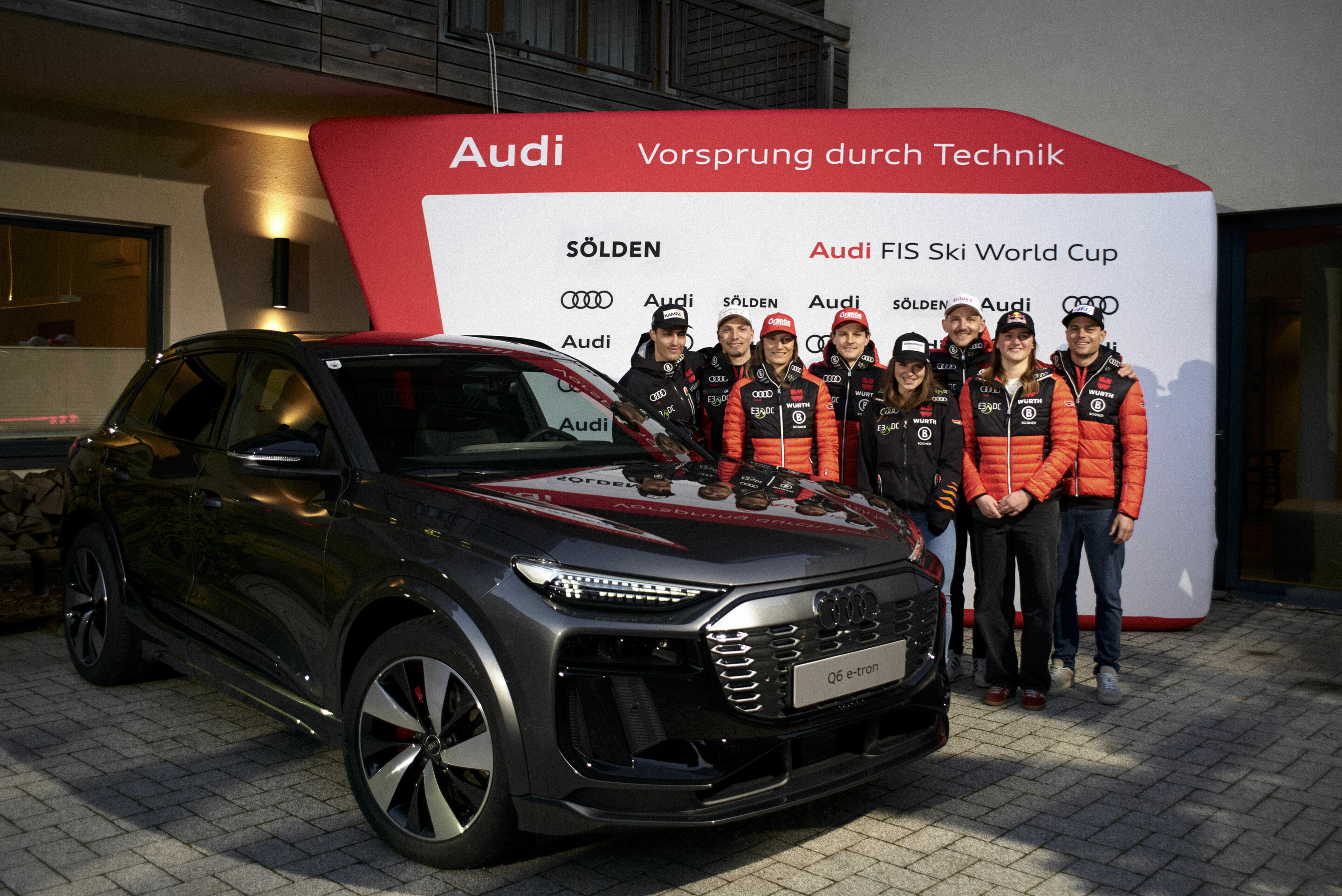 Audi beim Ski-Weltcup-Auftakt in Sölden