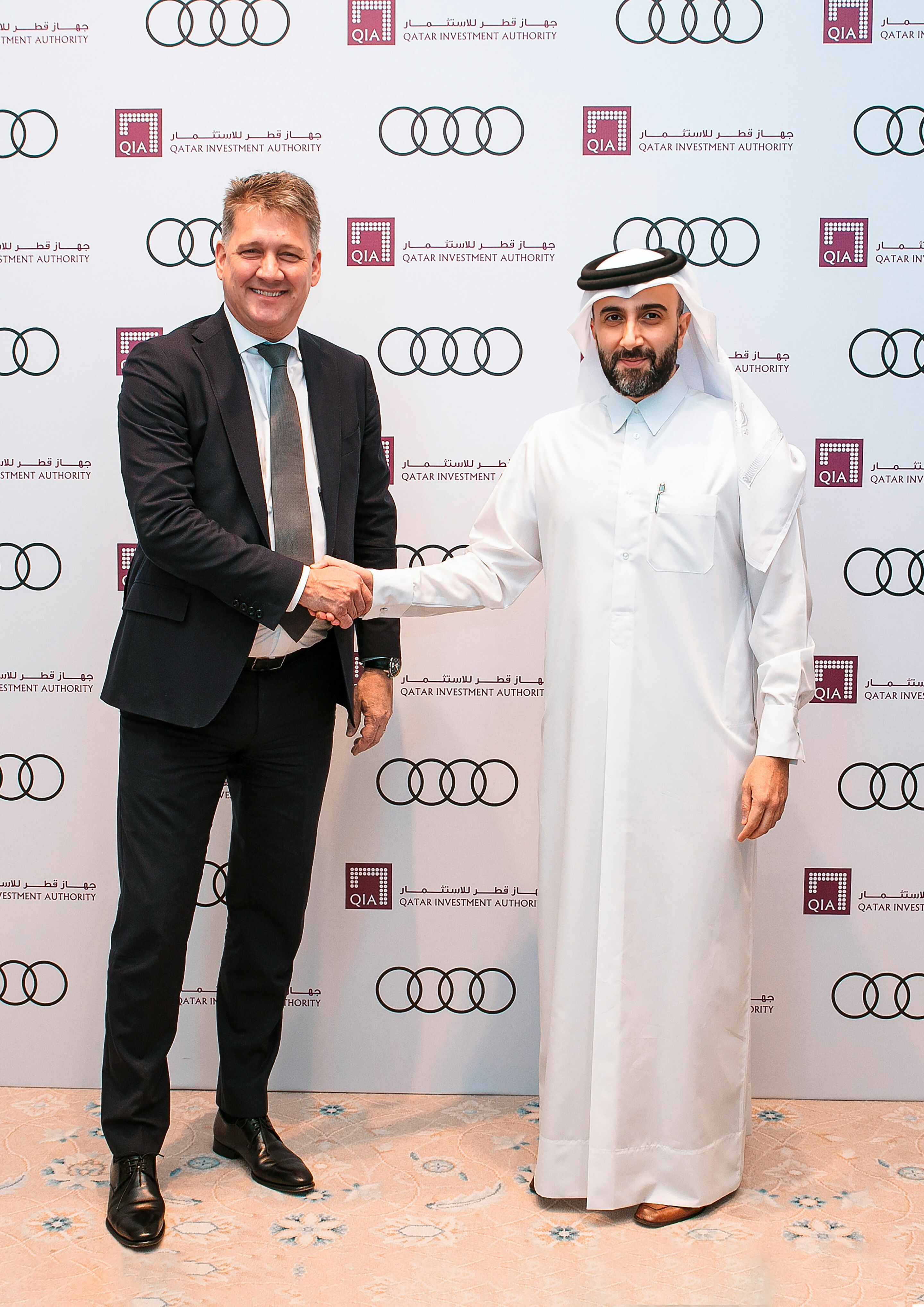 Audi F1 Project strengthened by investment from QIA