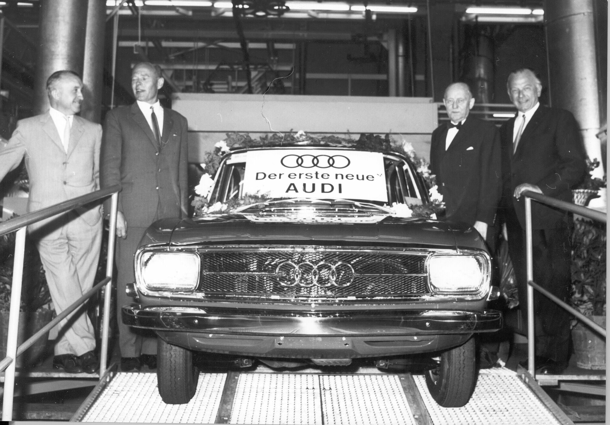 Vor 60 Jahren fährt der erste Audi nach dem Zweiten Weltkrieg vom Band