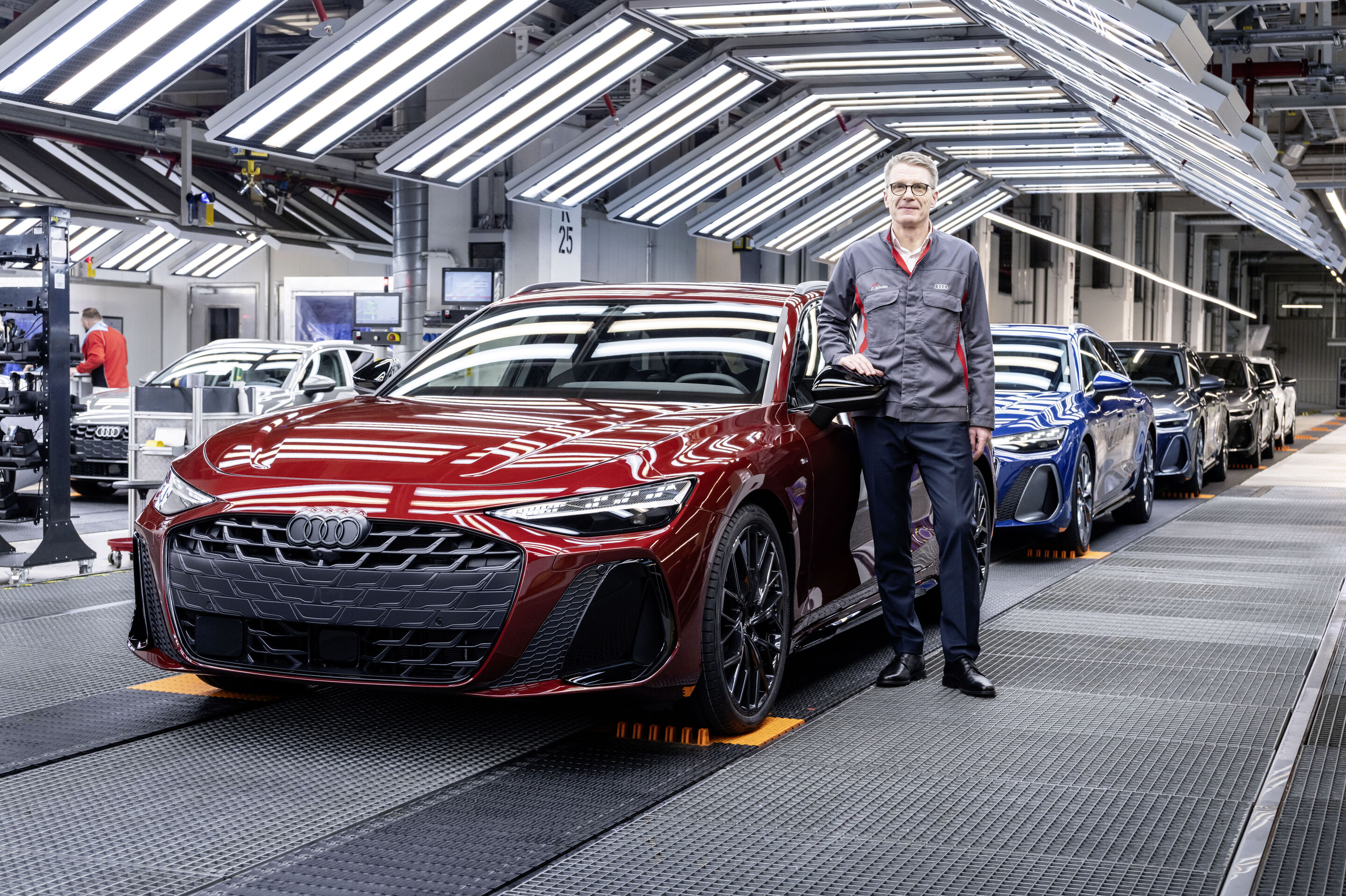 Production of the Audi A6 at the Neckarsulm site