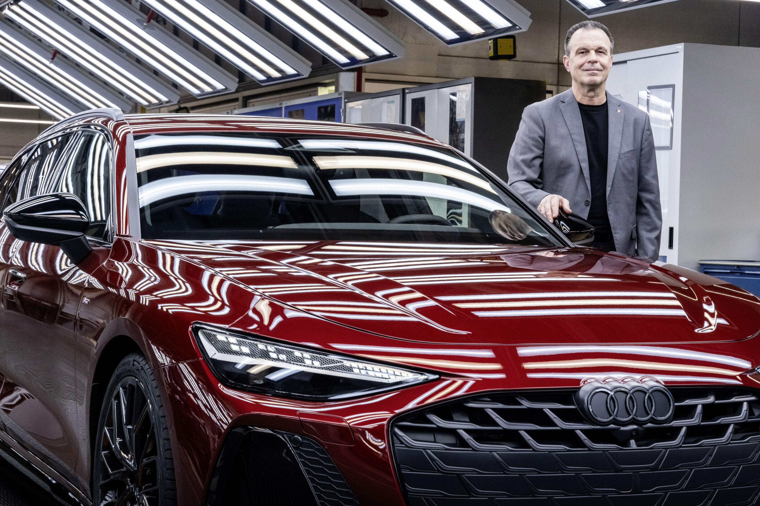 Production of the Audi A6 at the Neckarsulm site