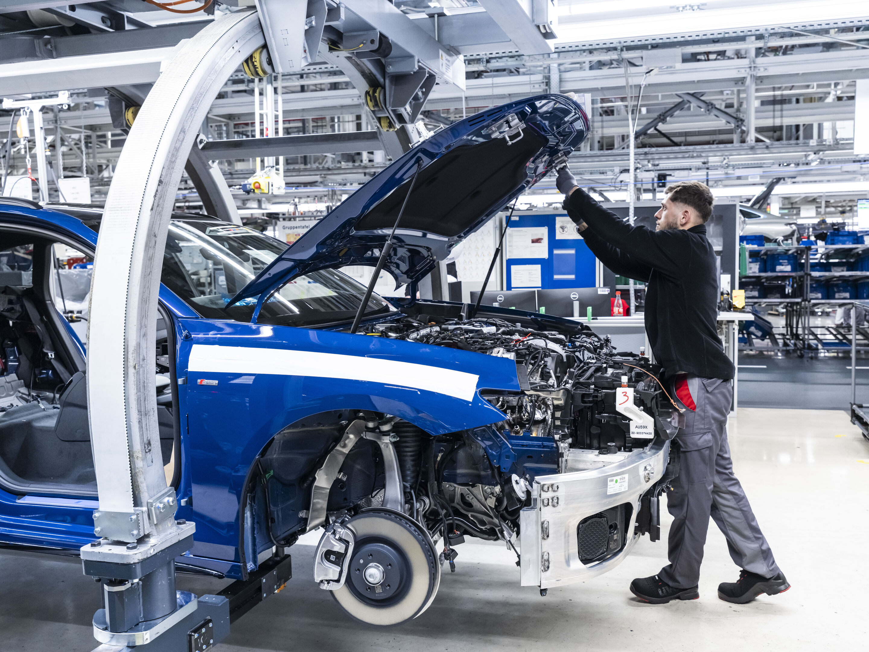 Production of the Audi A6 at the Neckarsulm site