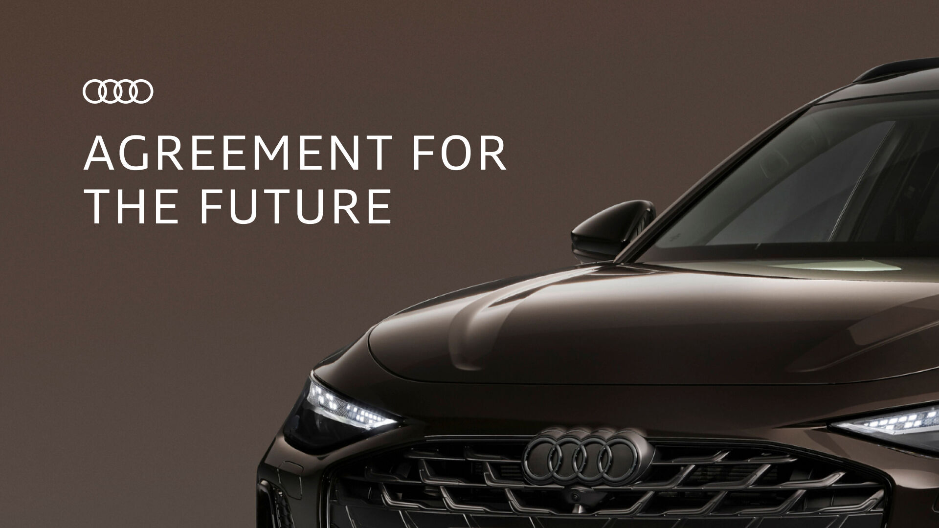 Audi agreement for the future