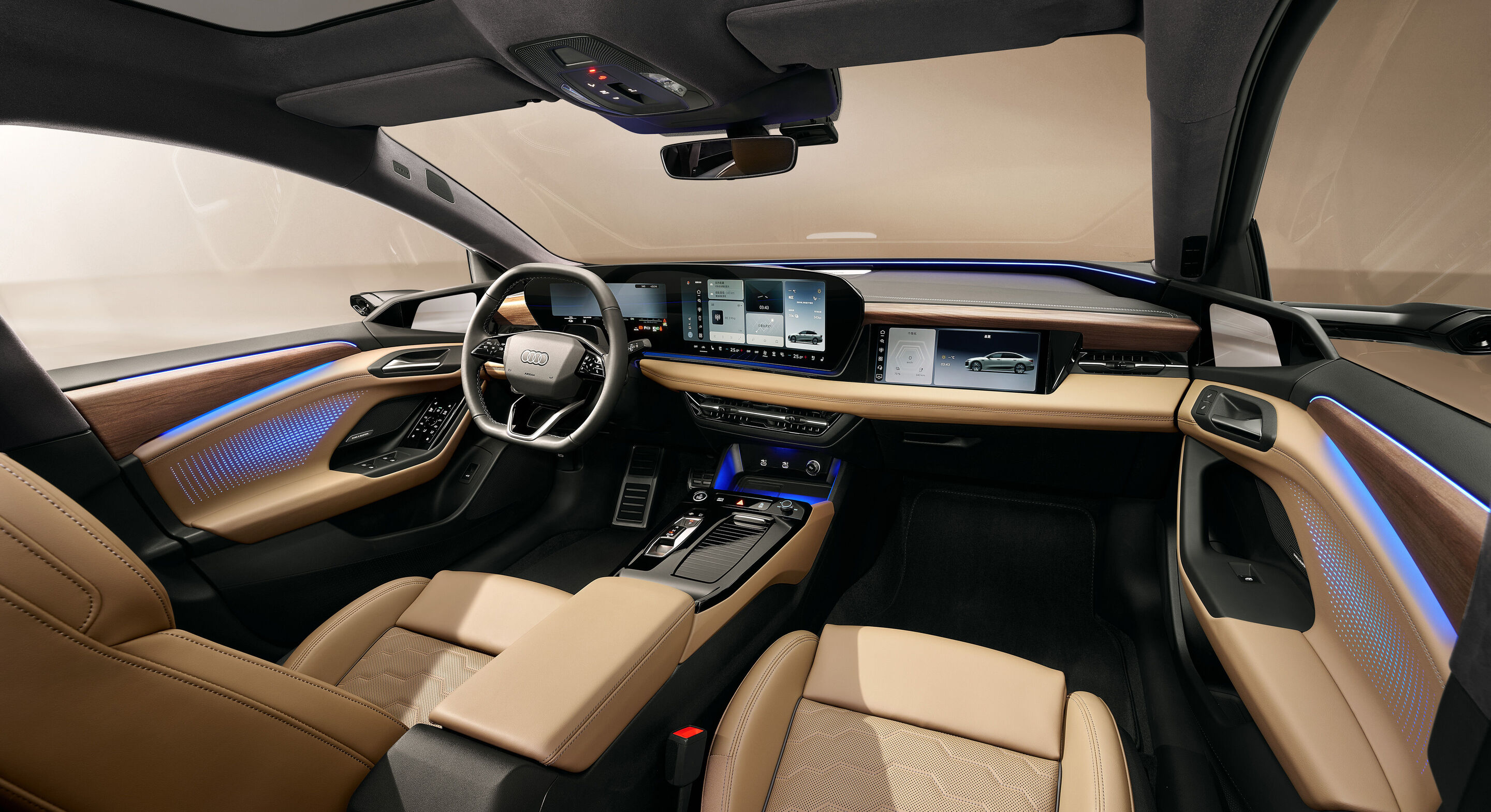Audi at Auto Shanghai 2025 - Audi A6L e-tron
Interior