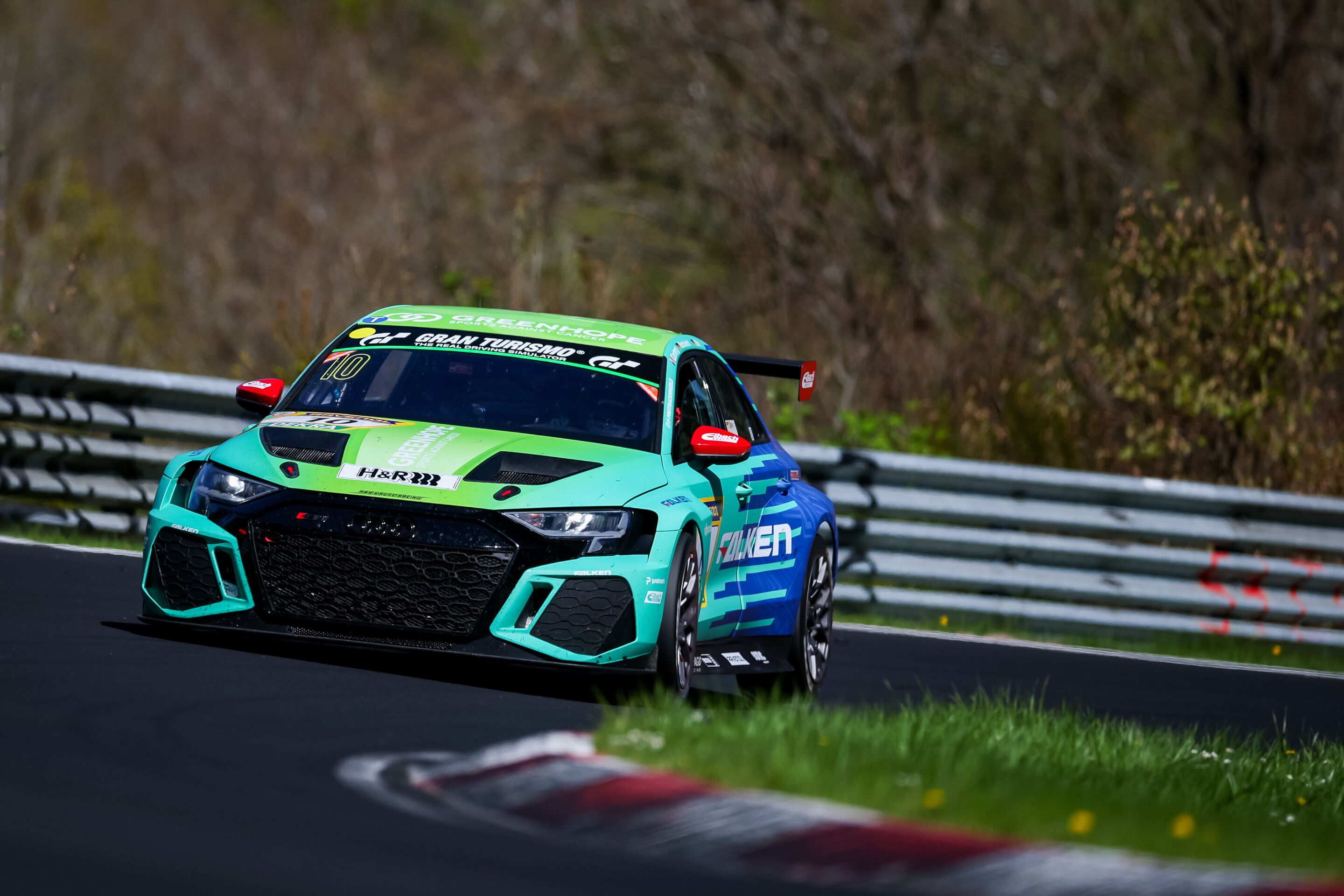 Nürburgring Langstrecken-Serie 2025 - Audi RS 3 LMS #10 (Max Kruse Racing), Benjamin Cartery/Timo Hochwind/Nicholas Otto