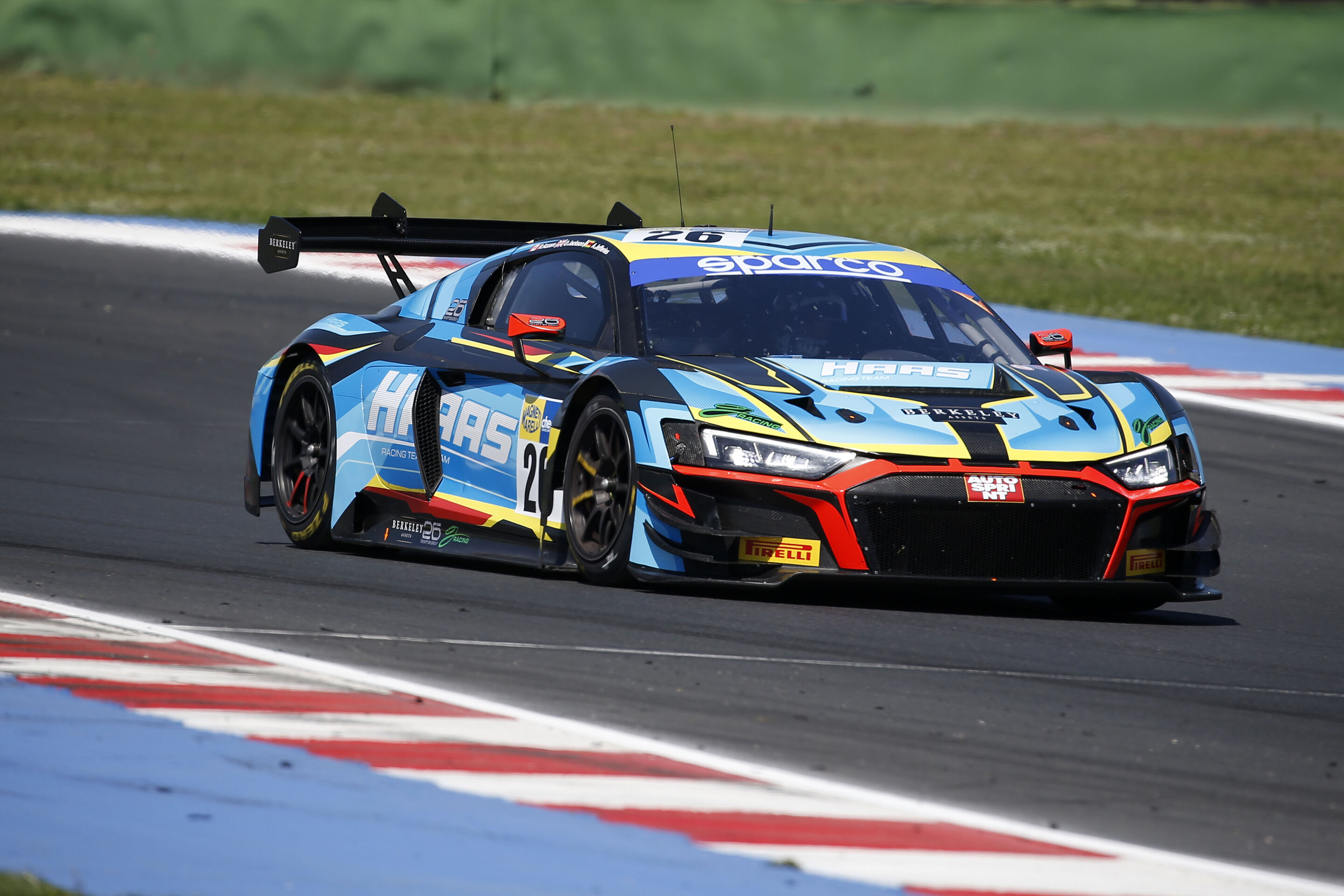 Campionato Italiano Gran Turismo 2025 - Audi R8 LMS #26 (Haas RT), Ramez Azzam/Axcil Jefferies/Omar Jackson