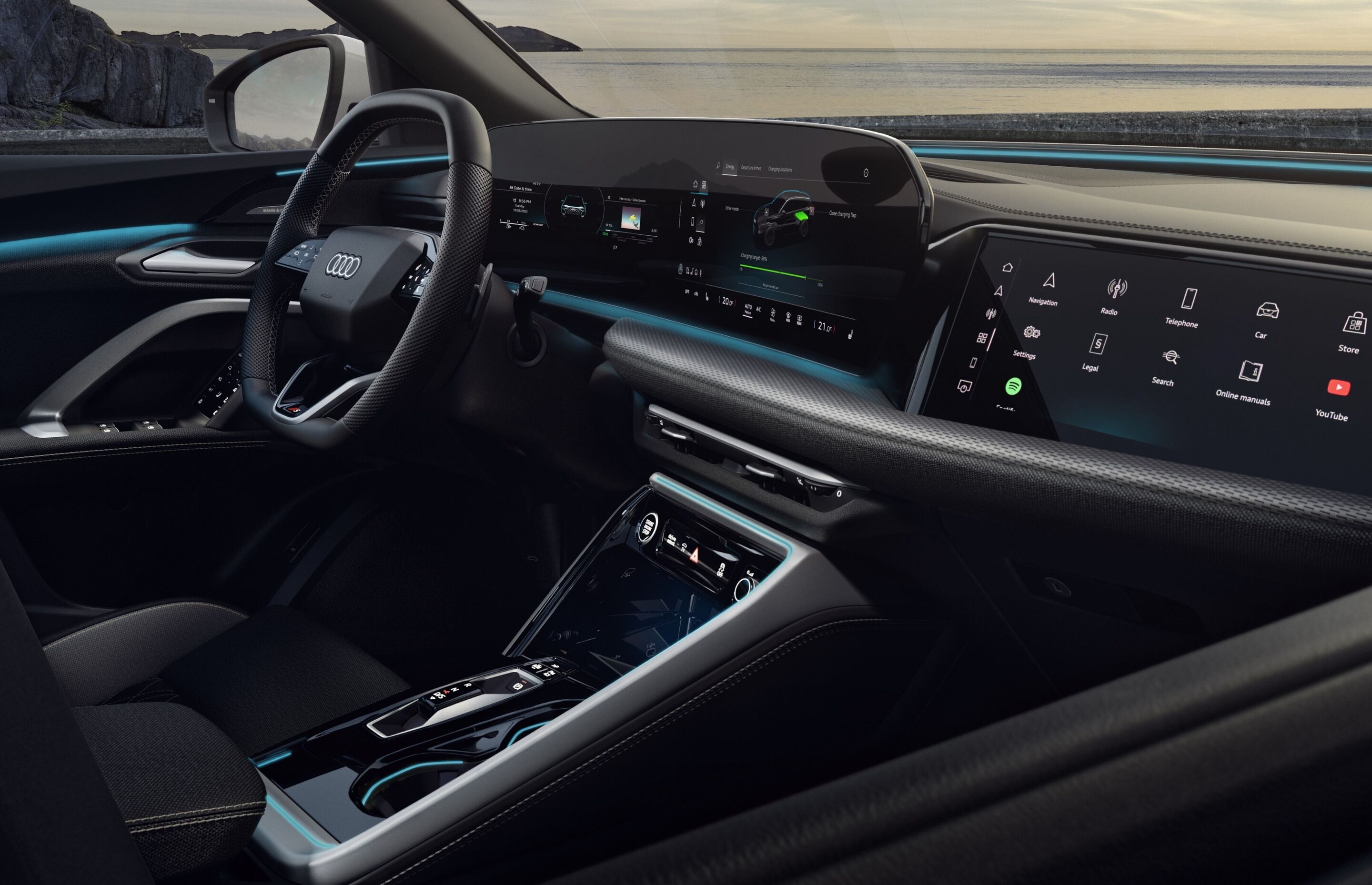 Audi Q5 SUV e-hybrid - Interior