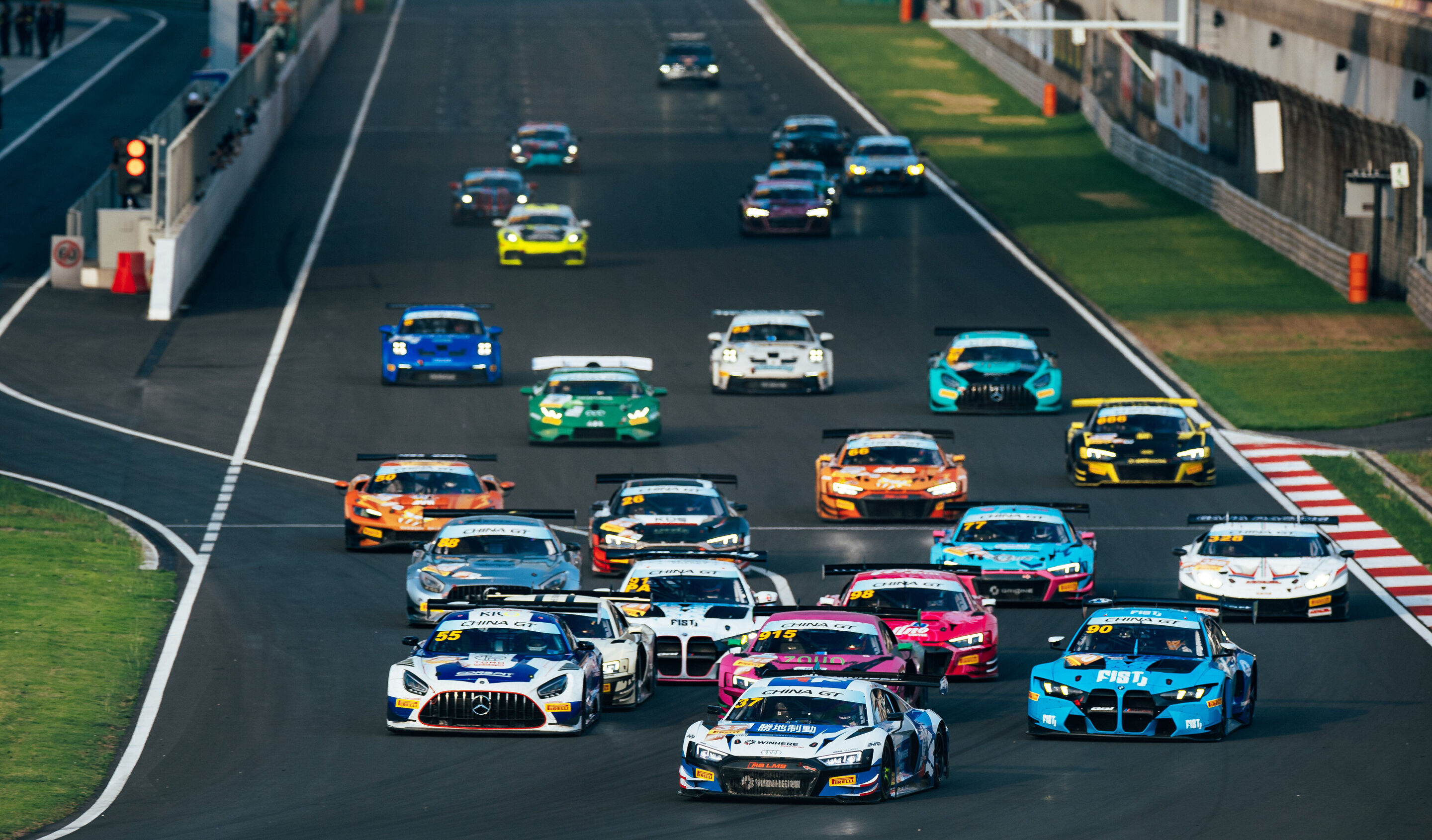China GT Championship 2025 - Audi R8 LMS #37 (Winhere Harmony Racing), Andy Deng/Luo Kailuo