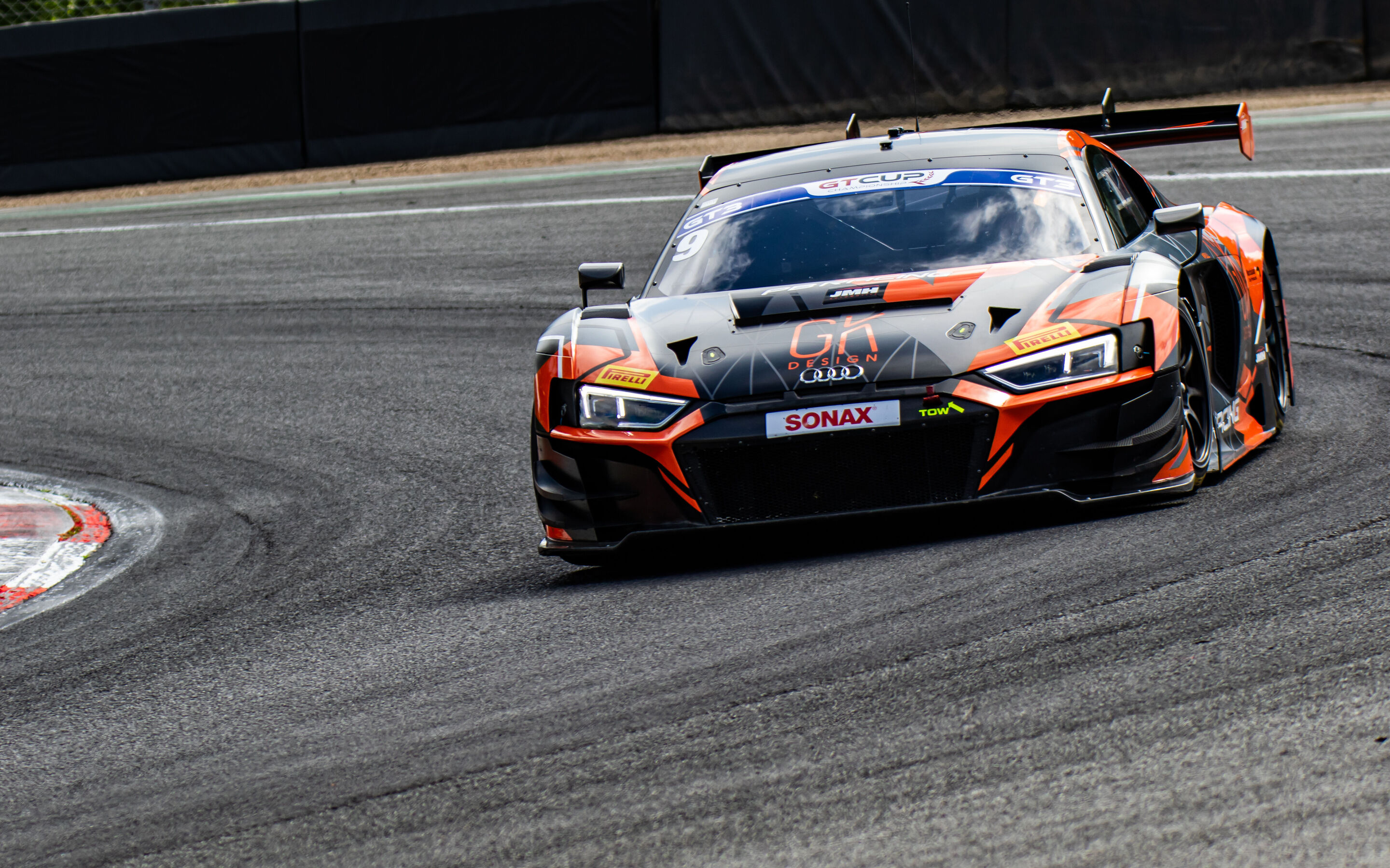GT Cup Championship 2025 - Audi R8 LMS #9 (PB Racing with JMH Automotive), Peter Erceg/Marcus Clutton