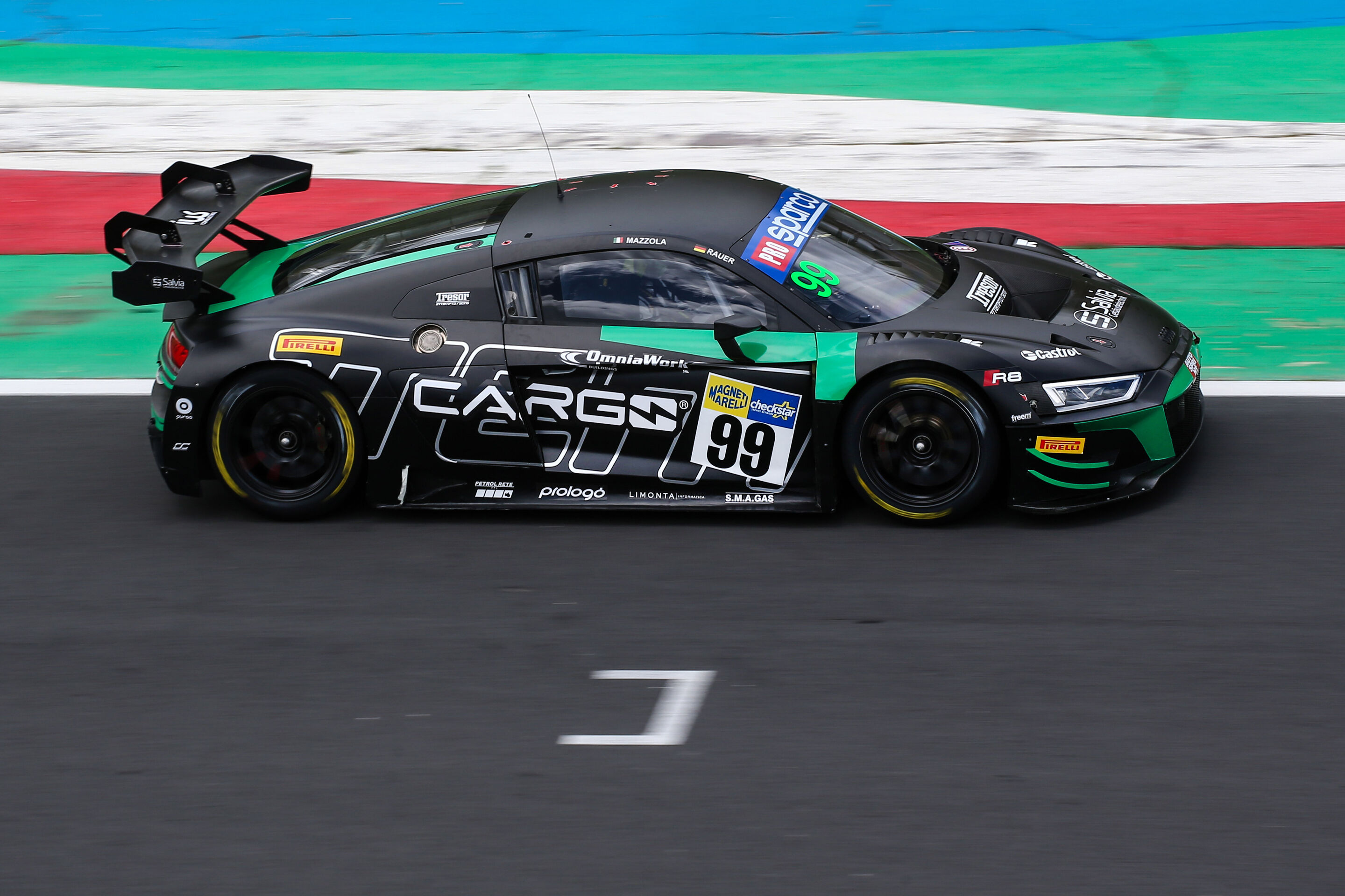 Campionato Italiano Gran Turismo 2025 - Audi R8 LMS #99 (Tresor Attempto Racing), Rocco Mazzola/Fabio Rauer