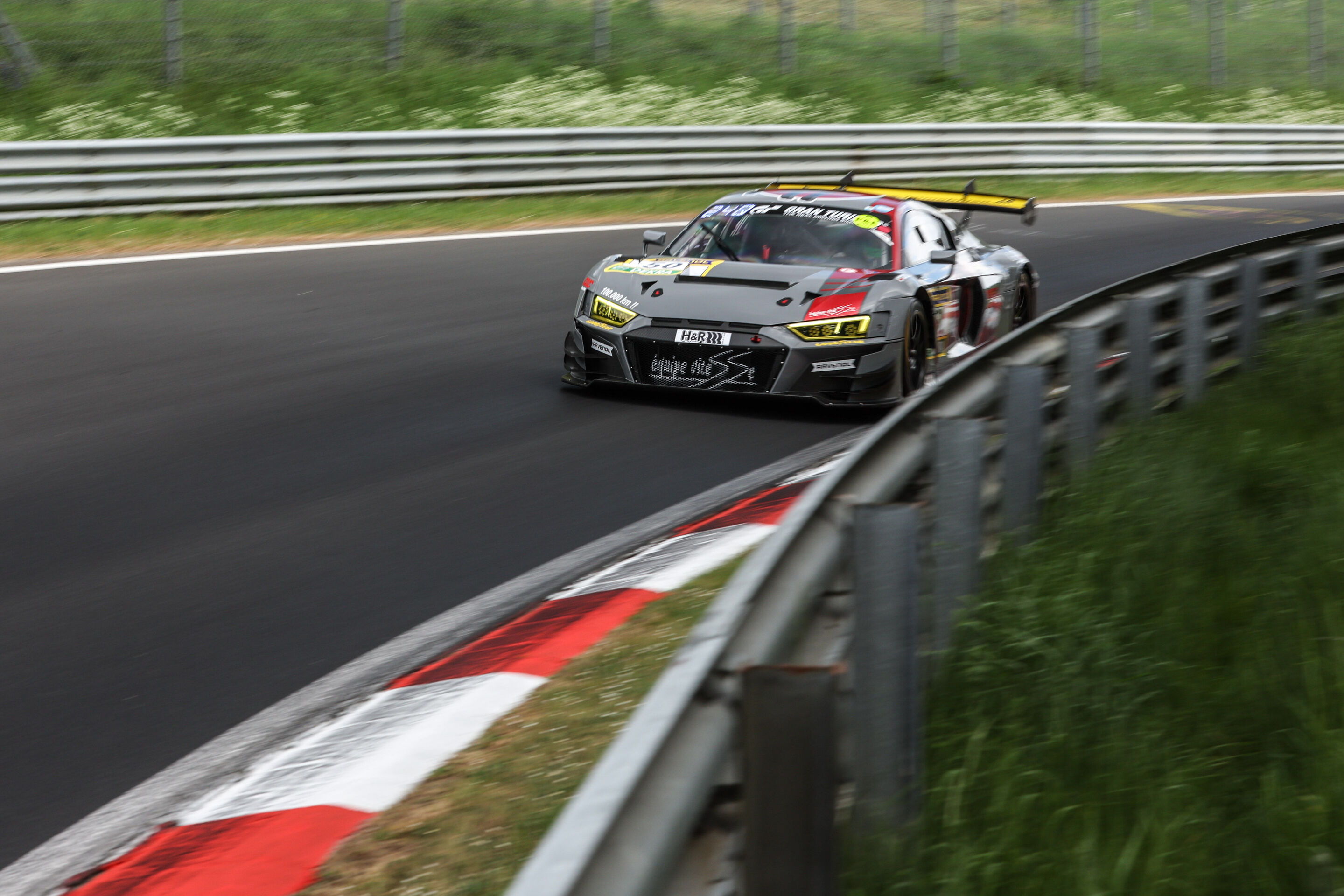 ADAC 24h Nürburgring Qualifiers 2025 - Audi R8 LMS #50 (équipe vitesse), Michael Heimrich/Arno Klasen/Lorenzo Rocco/Eric Ullström