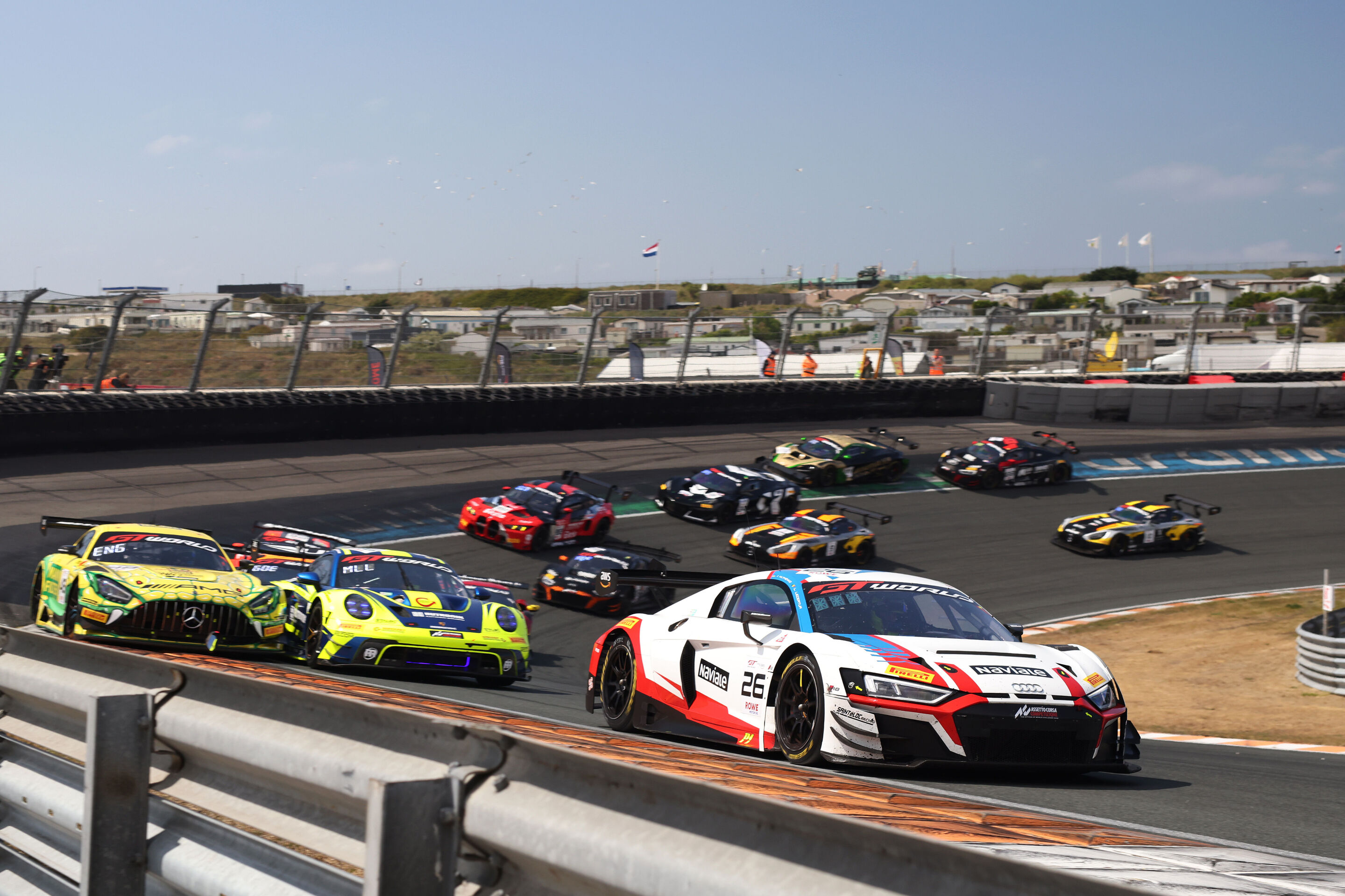 GT World Challenge Europe 2025 - Audi R8 LMS #26 (Saintéloc Racing), Lorens Lecertua/Ivan Klymenko