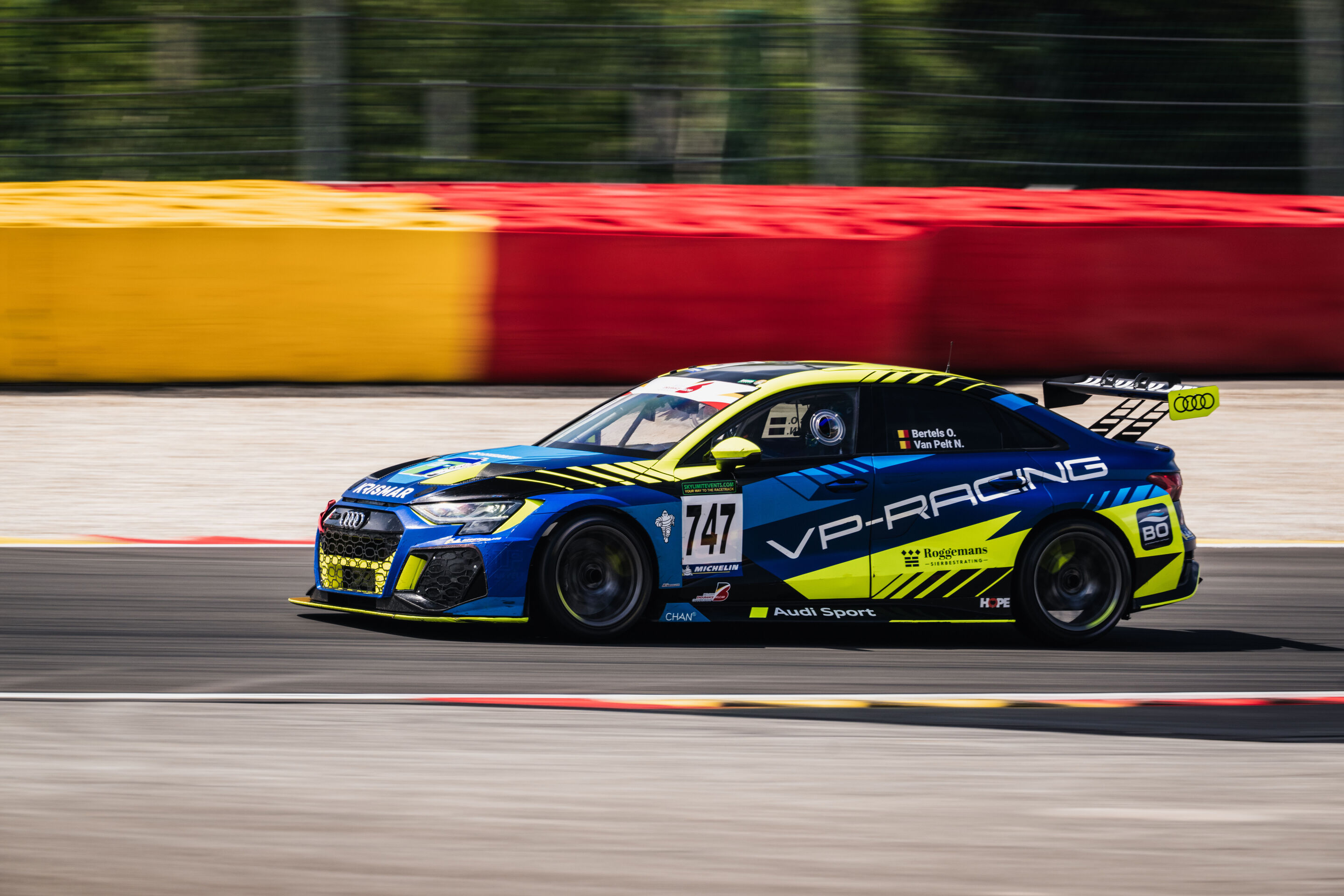 Belcar Endurance Championship 2025 - Audi RS 3 LMS #747 (VP Racing), Nick van Pelt/Olivier Bertels
