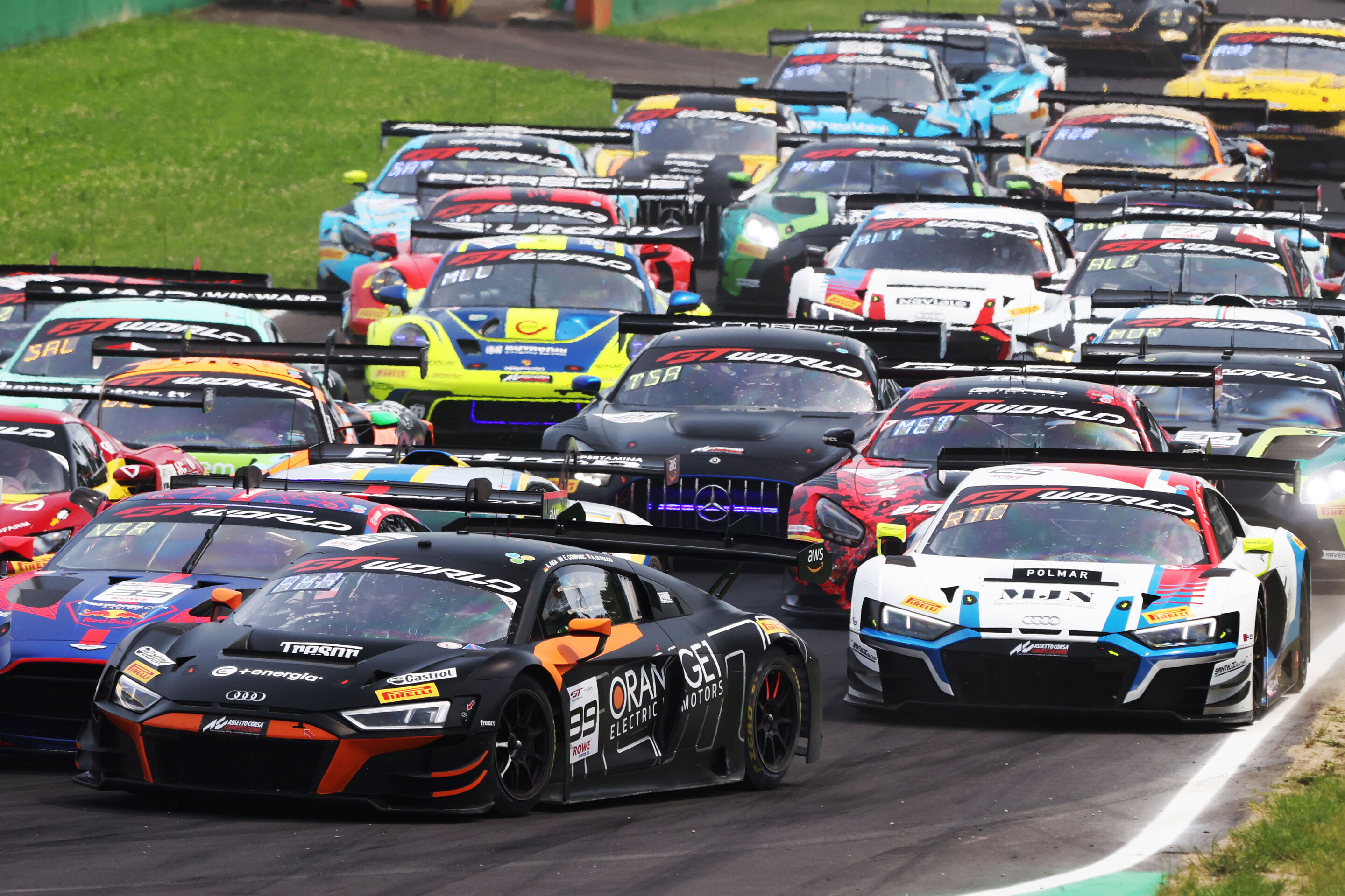 GT World Challenge Europe 2025 - Audi R8 LMS #99 (Tresor Attempto Racing), Alberto di Folco/Ezequiel Perez Companc/Alex Aka