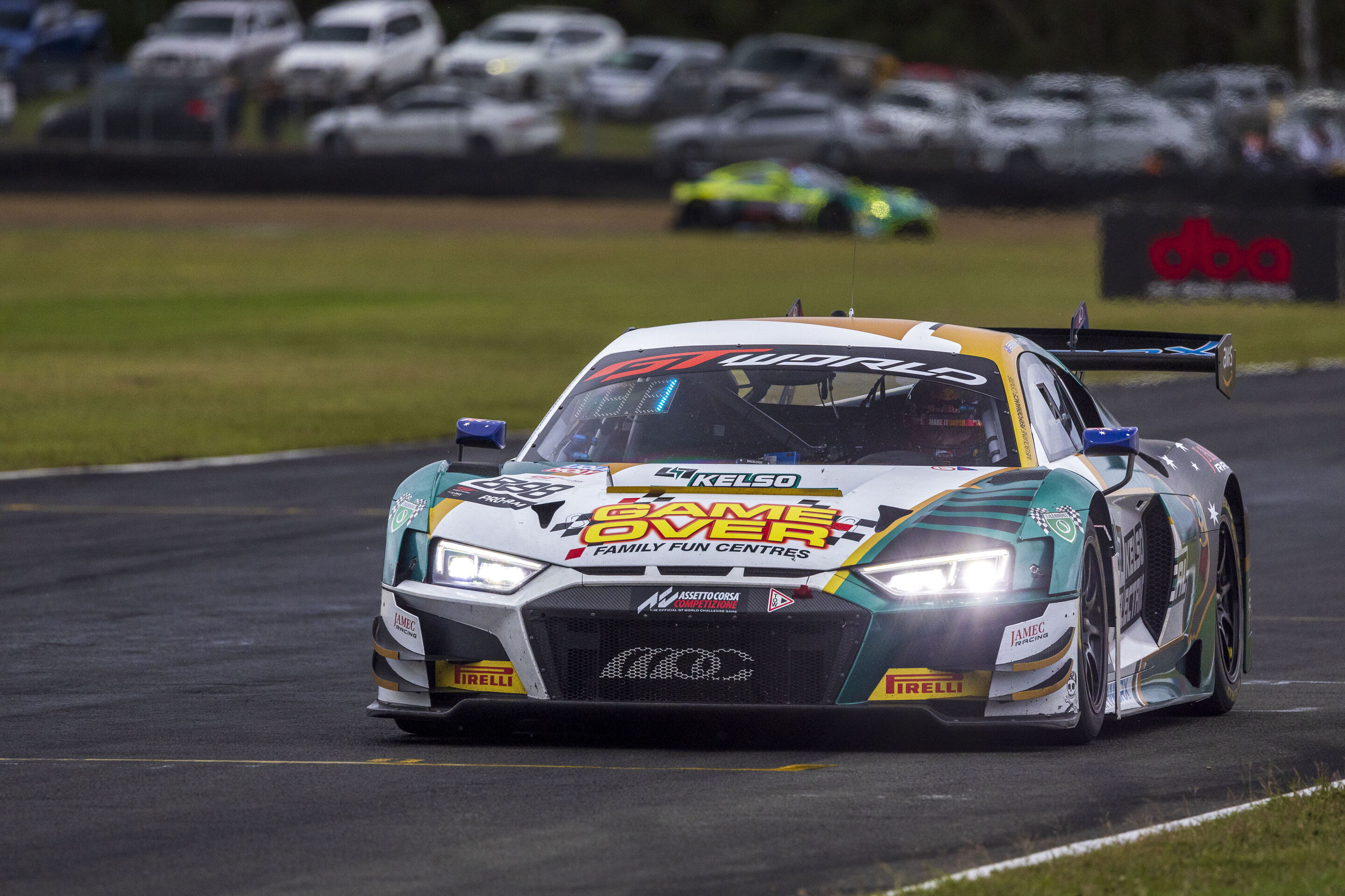 GT World Challenge Australia 2025 - Audi R8 LMS #888 (Kelso Electrical Team MPC), Broc Feeney/Brad Schumacher