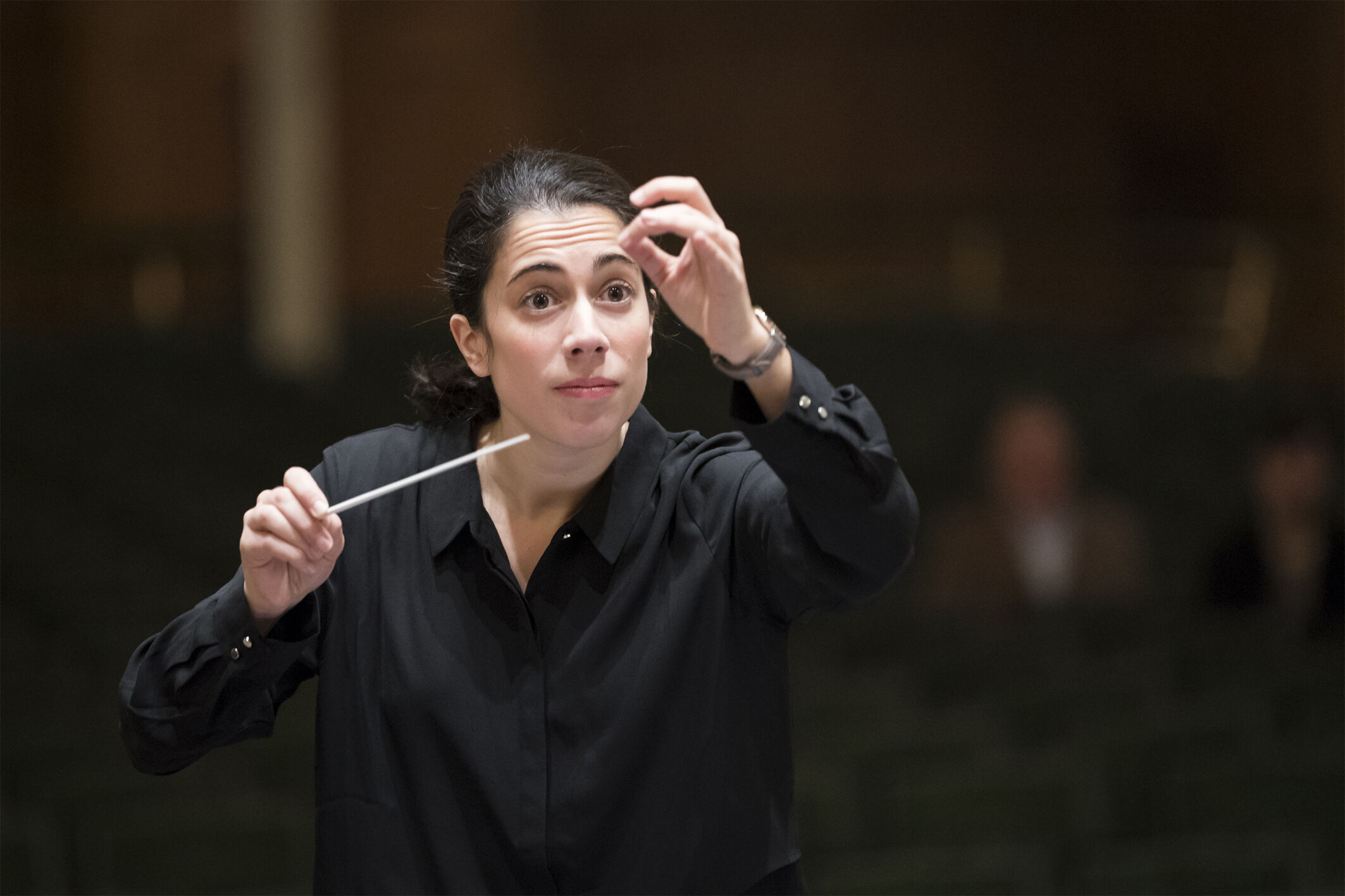 Audi Summer Concerts 2025 - Women power for the opening concert: conductor Marie Jacquot during the dress rehearsal with the Deutsches Symphonie-Orchester Berlin.