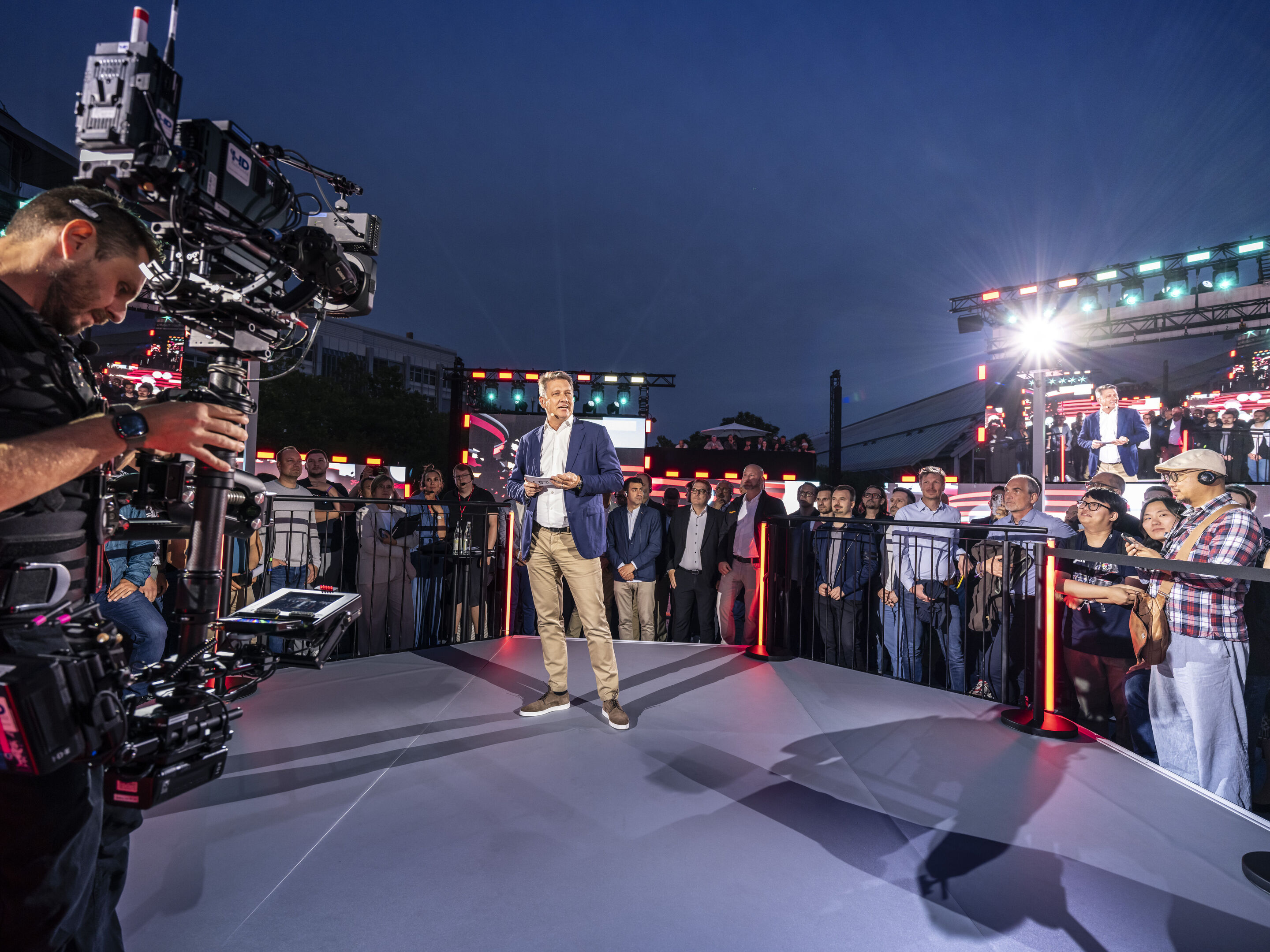 Audi Q3 Global Reveal - As part of the Global Reveal at the Audi Forum Ingolstadt, CEO of AUDI AG Gernot Döllner presented the all-new Audi Q3 to the public for the first time.