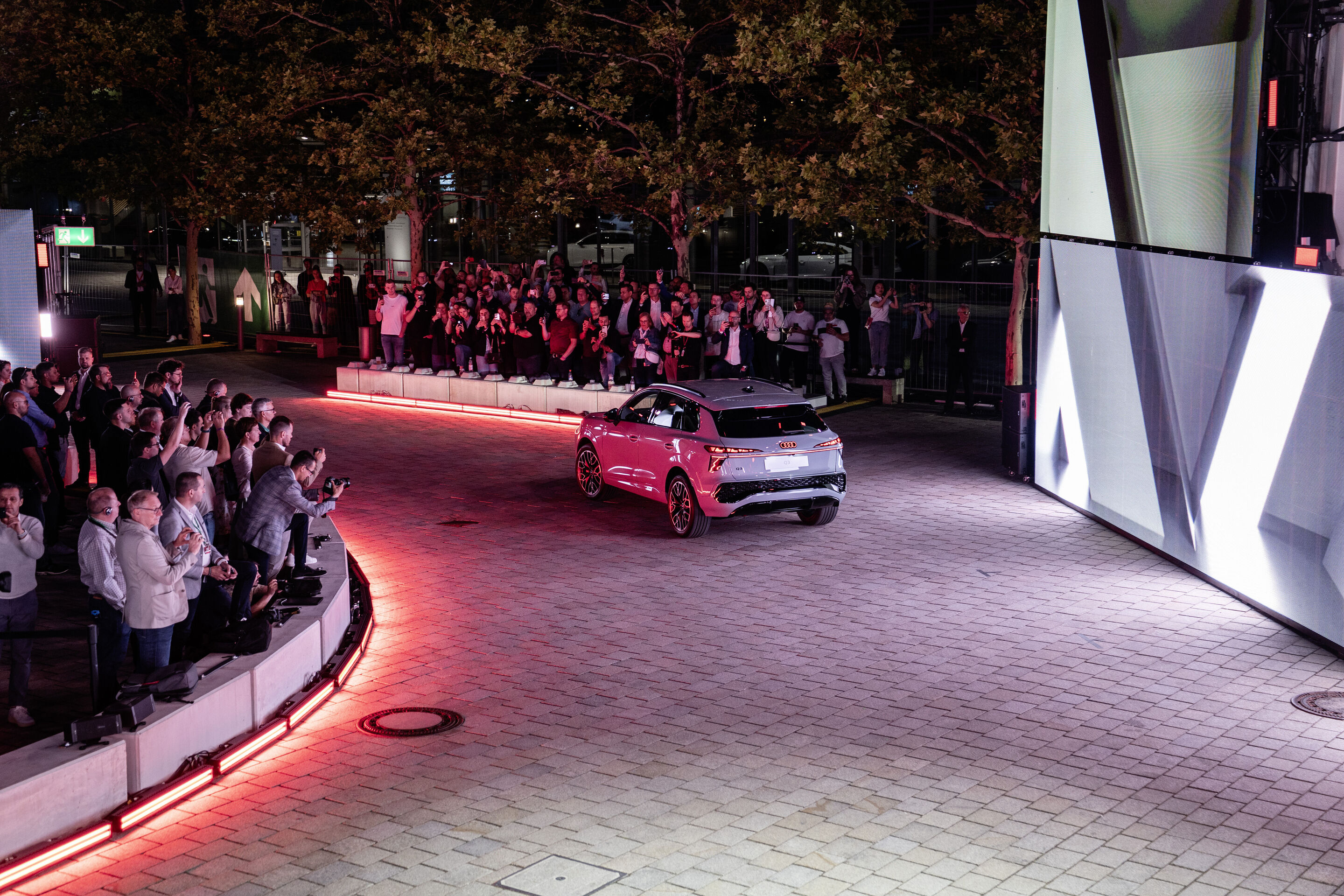 Audi Q3 Global Reveal - As part of the Global Reveal at the Audi Forum Ingolstadt, the brand with the four rings presented the all-new Audi Q3 to the public for the first time.