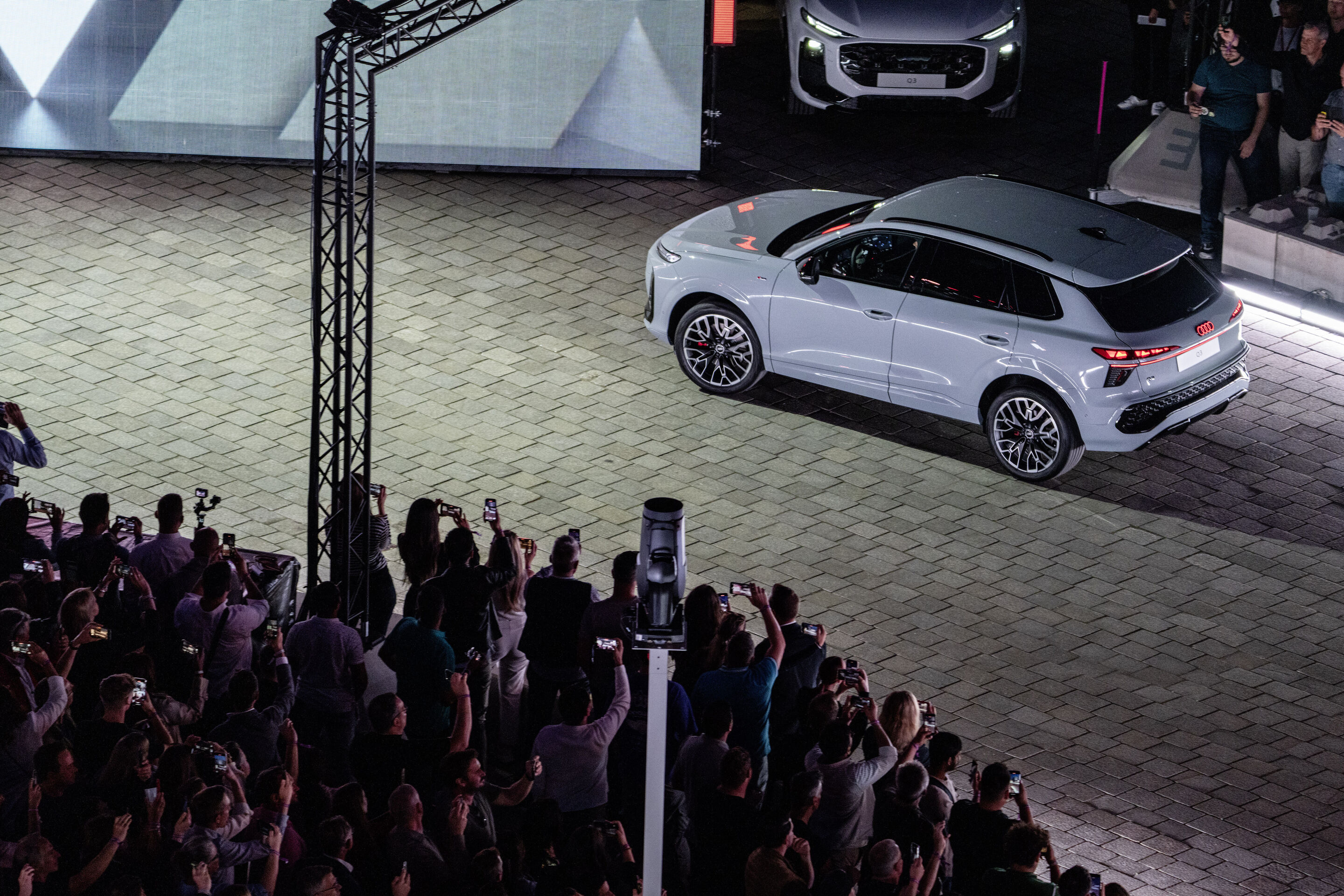 Audi Q3 Global Reveal - As part of the Global Reveal at the Audi Forum Ingolstadt, the brand with the four rings presented the all-new Audi Q3 to the public for the first time.