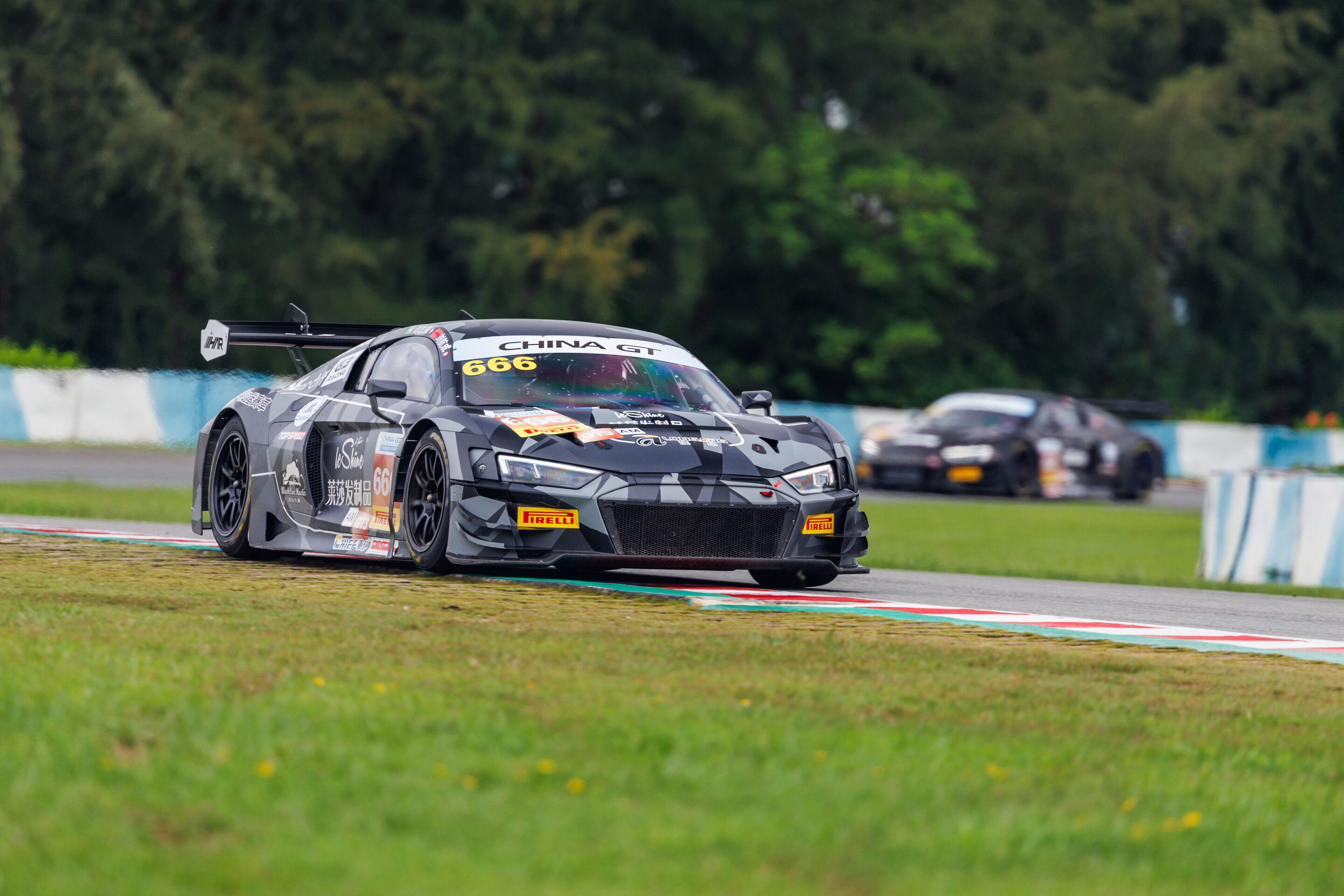 China GT Championship 2025 - Audi R8 LMS #666 (33R Harmony Racing), Liu Hangcheng/Lu Zhiwei