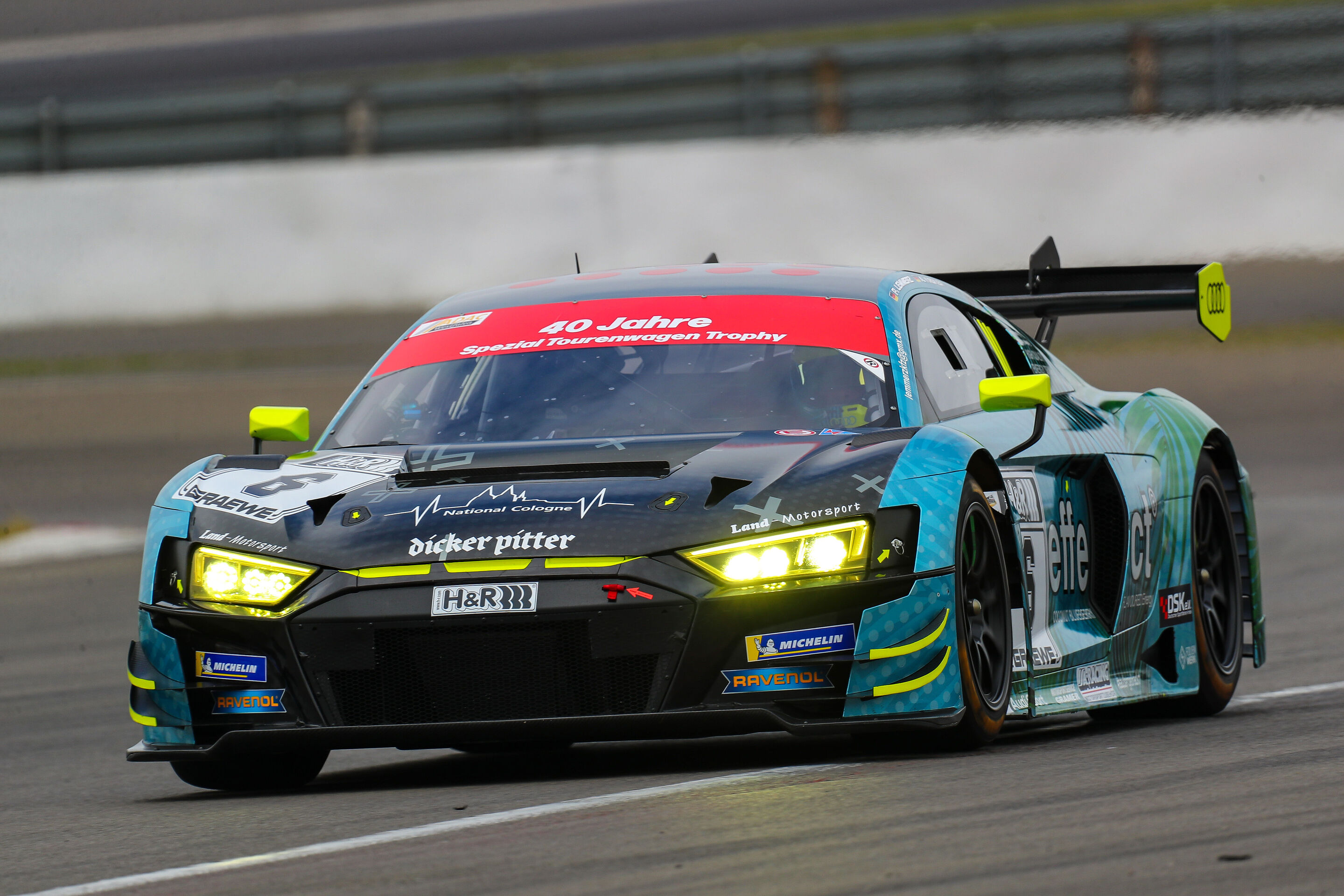 Spezial Tourenwagen Trophy 2025 - Audi R8 LMS #6 (Land-Motorsport), Alexander Kroker/Pierre Lemmerz