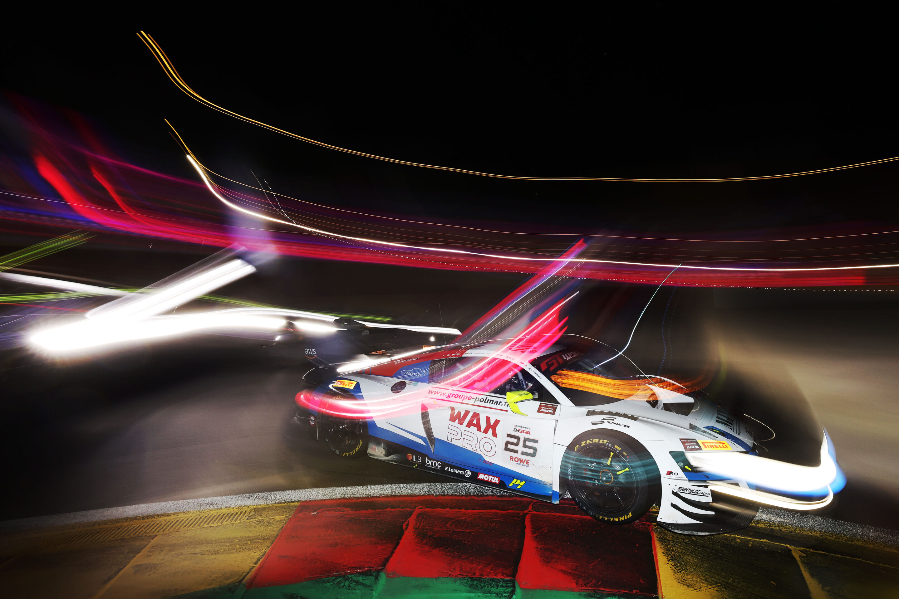 GT World Challenge Europe 2025 - Audi R8 LMS #25 (Saintéloc Racing), Paul Evrard/Reece Gold/Gilles Magnus/Benjamin Ricci