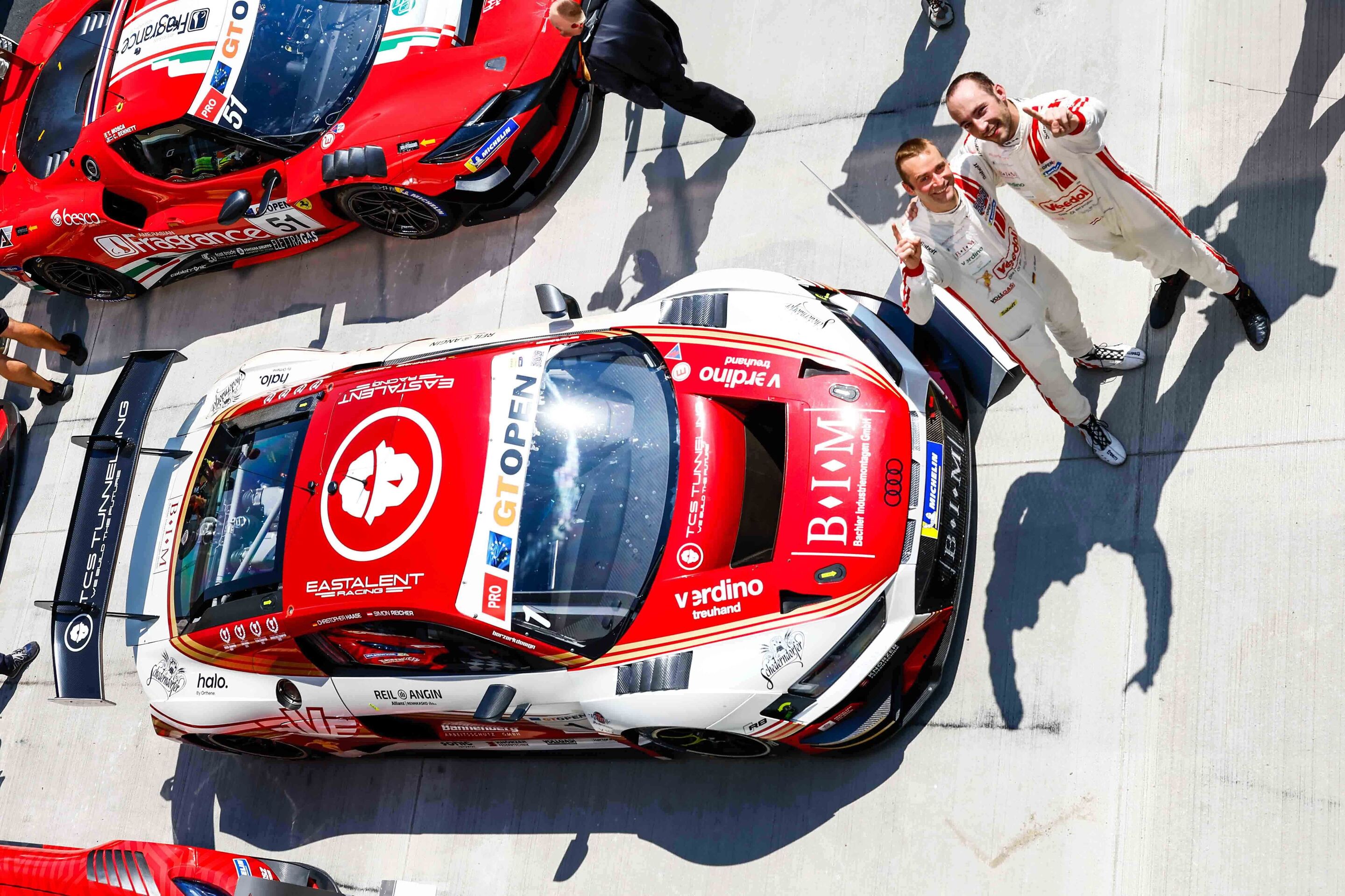 International GT Open 2025 - Audi R8 LMS #1 (Eastalent Racing), Christopher Haase/Simon Reicher