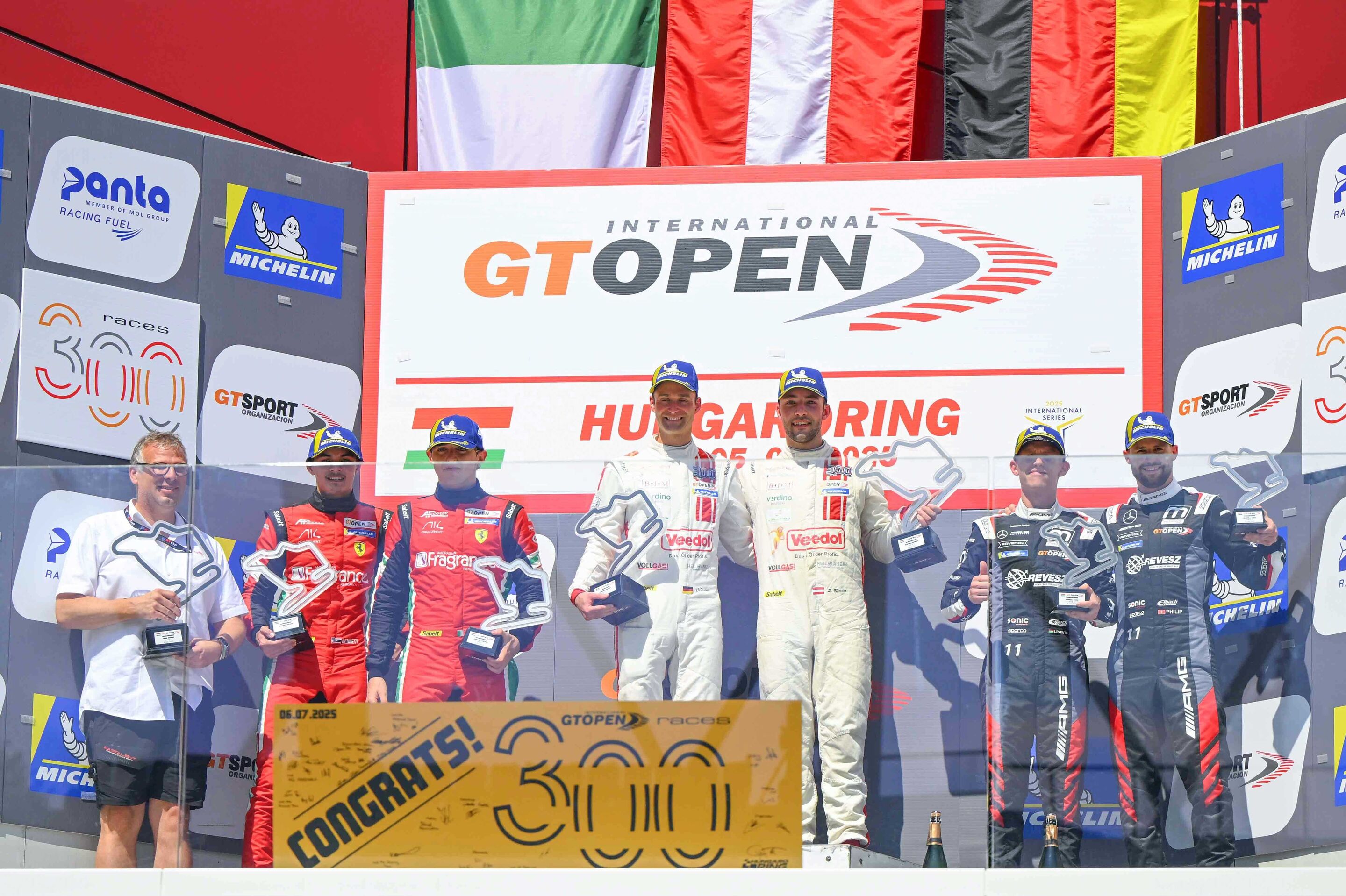 International GT Open 2025 - Carl Bennett, Tommaso Mosca, Christopher Haase, Simon Reicher, Levente Révész, Philip Ellis