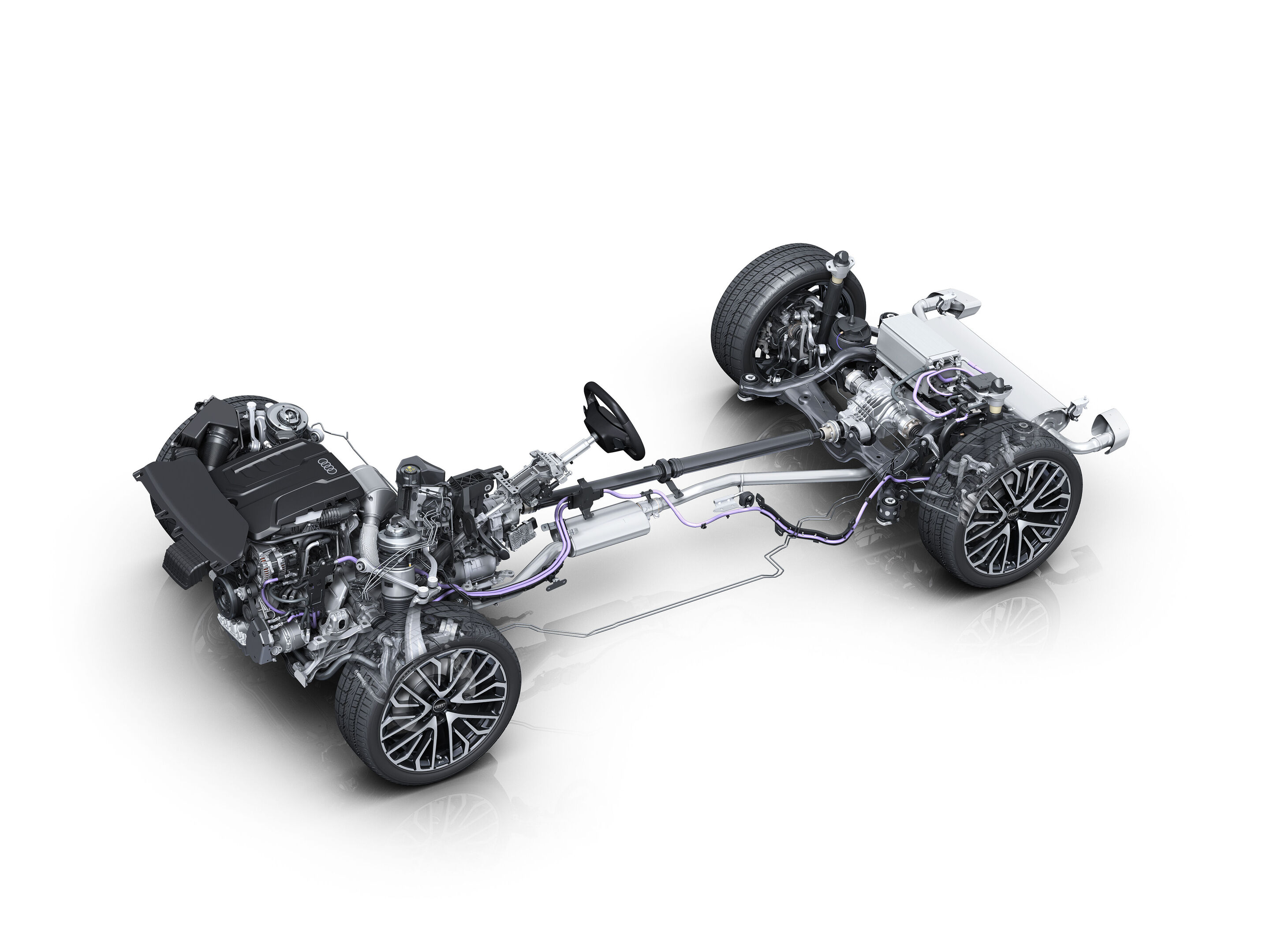 Illustration - Audi Q5 - Drive system
