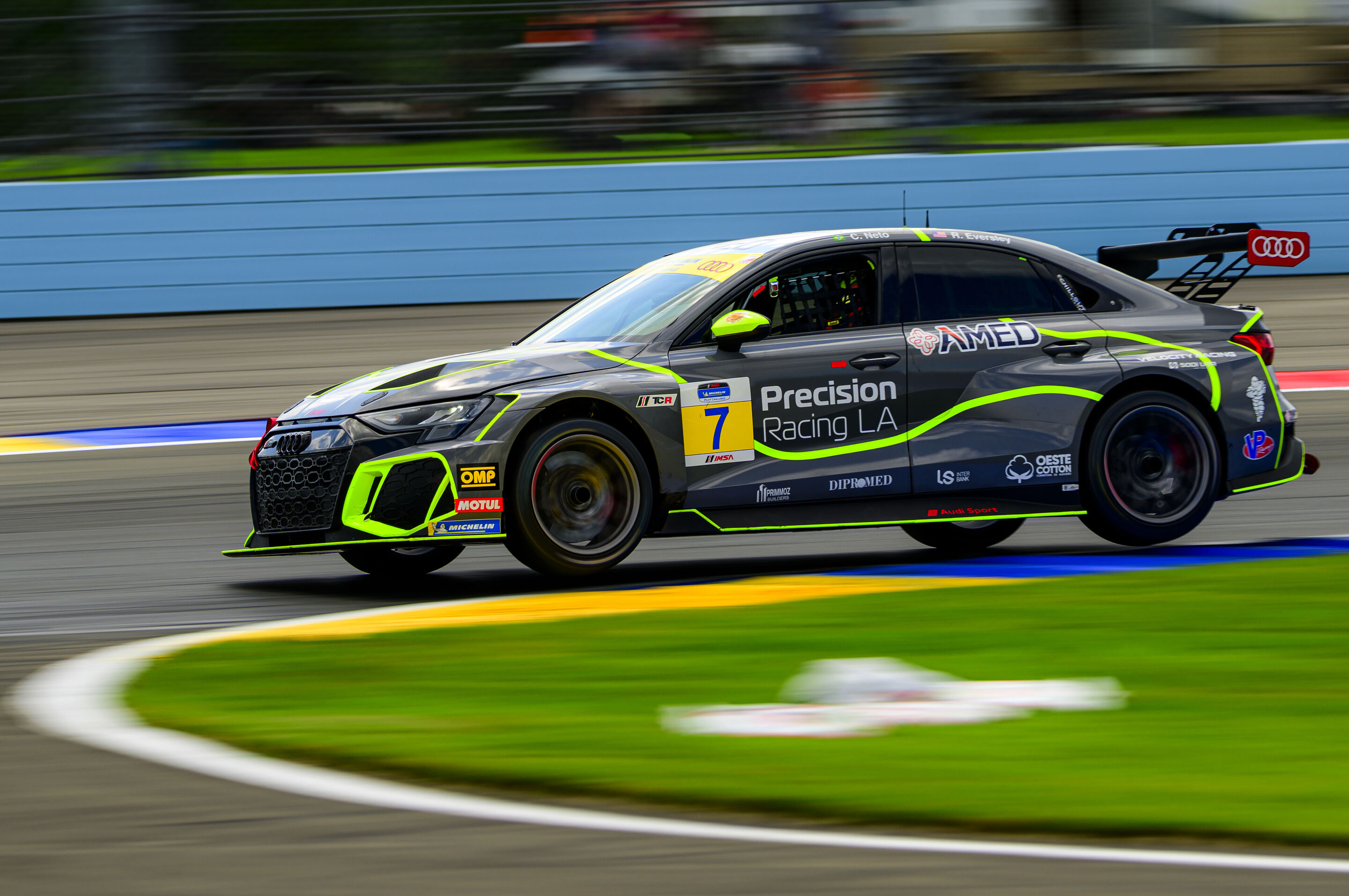 IMSA Michelin Pilot Challenge 2025 - Audi RS 3 LMS #7 (Precision Racing LA), Ryan Eversley/Celso Neto