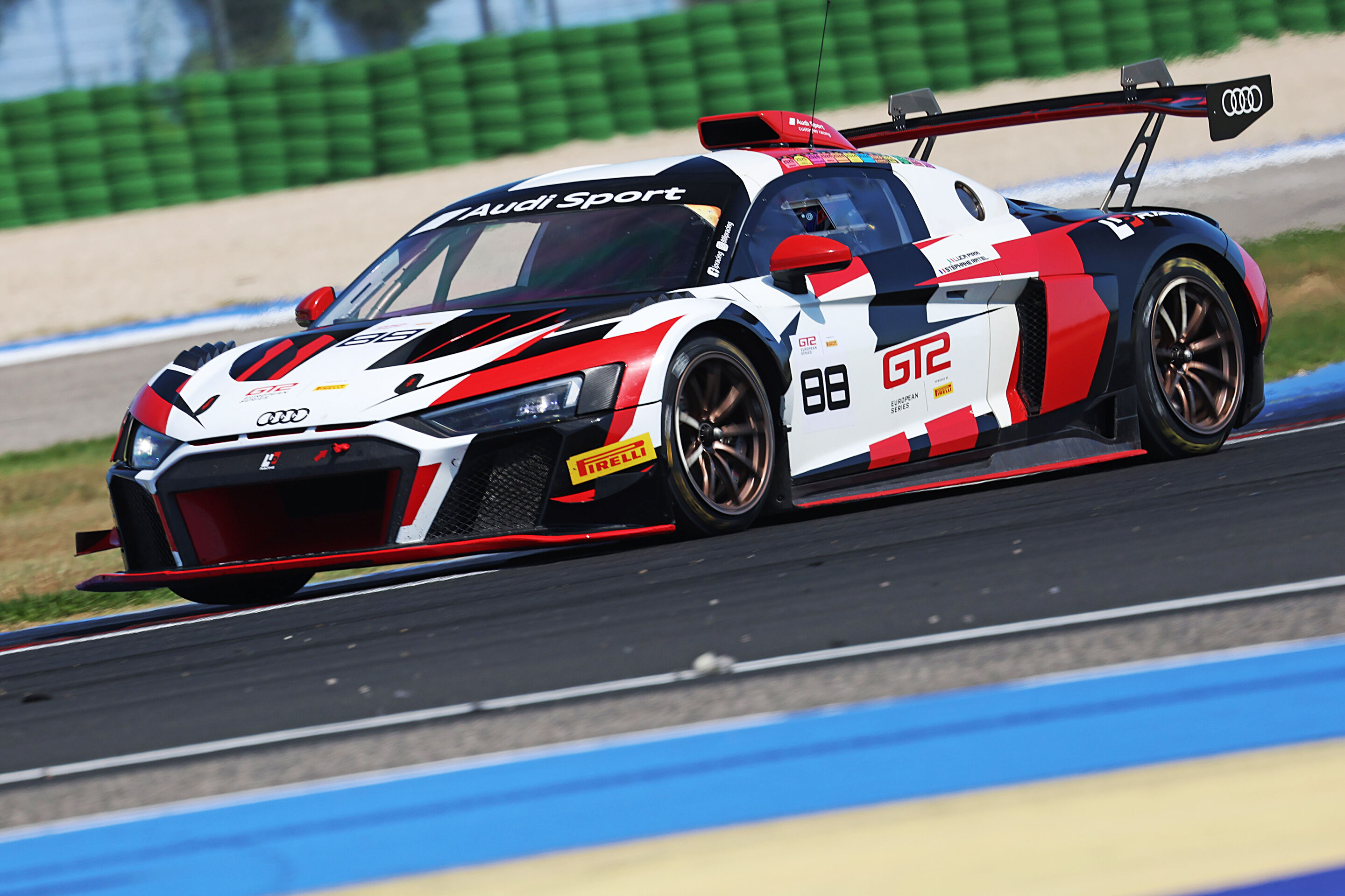 GT2 European Series 2025 - Audi R8 LMS GT2 #88 (LP Racing), Luca Pirri/Stéphane Ratel