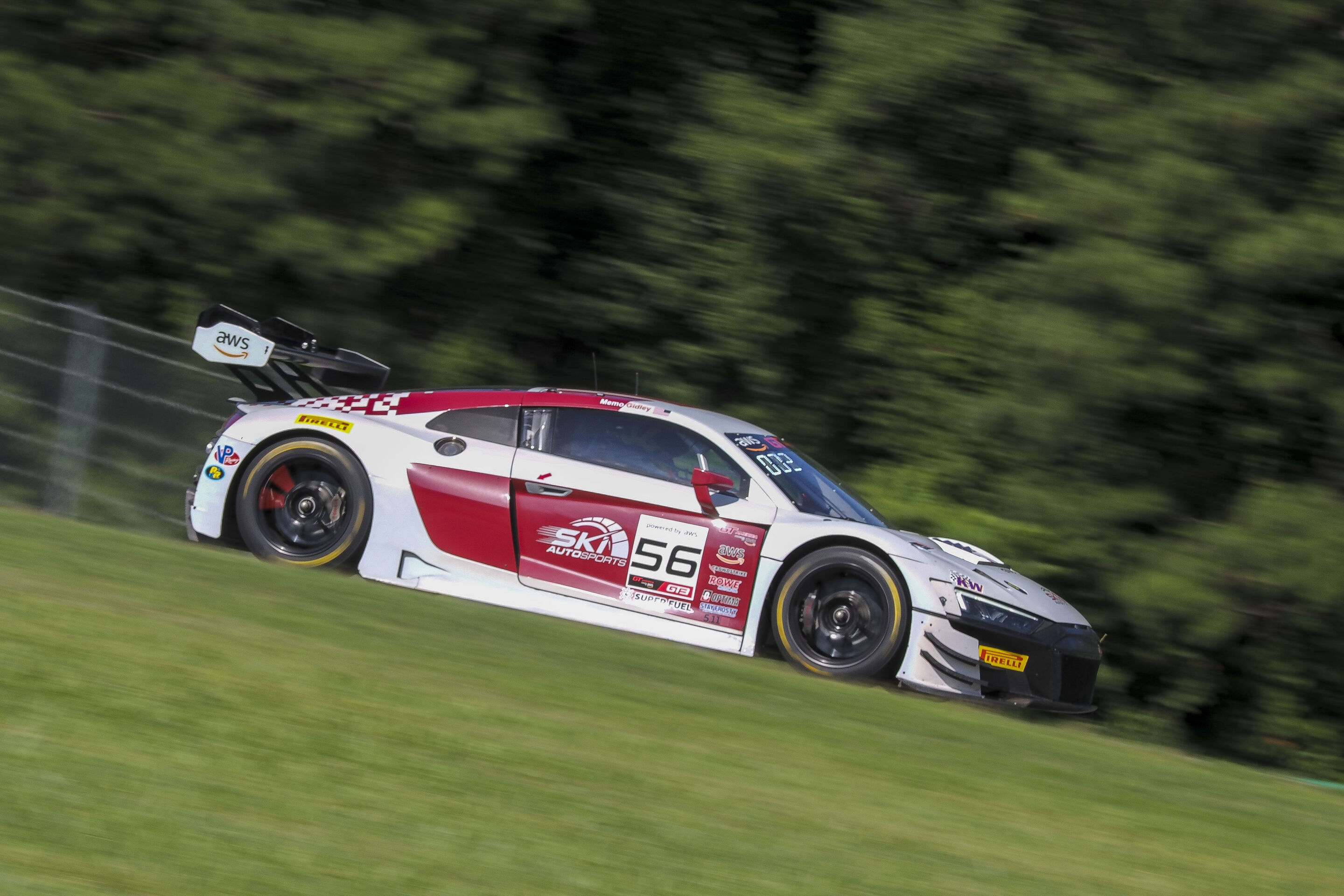 GT America 2025 - Audi R8 LMS #56 (SKI Autosports), Memo Gidley