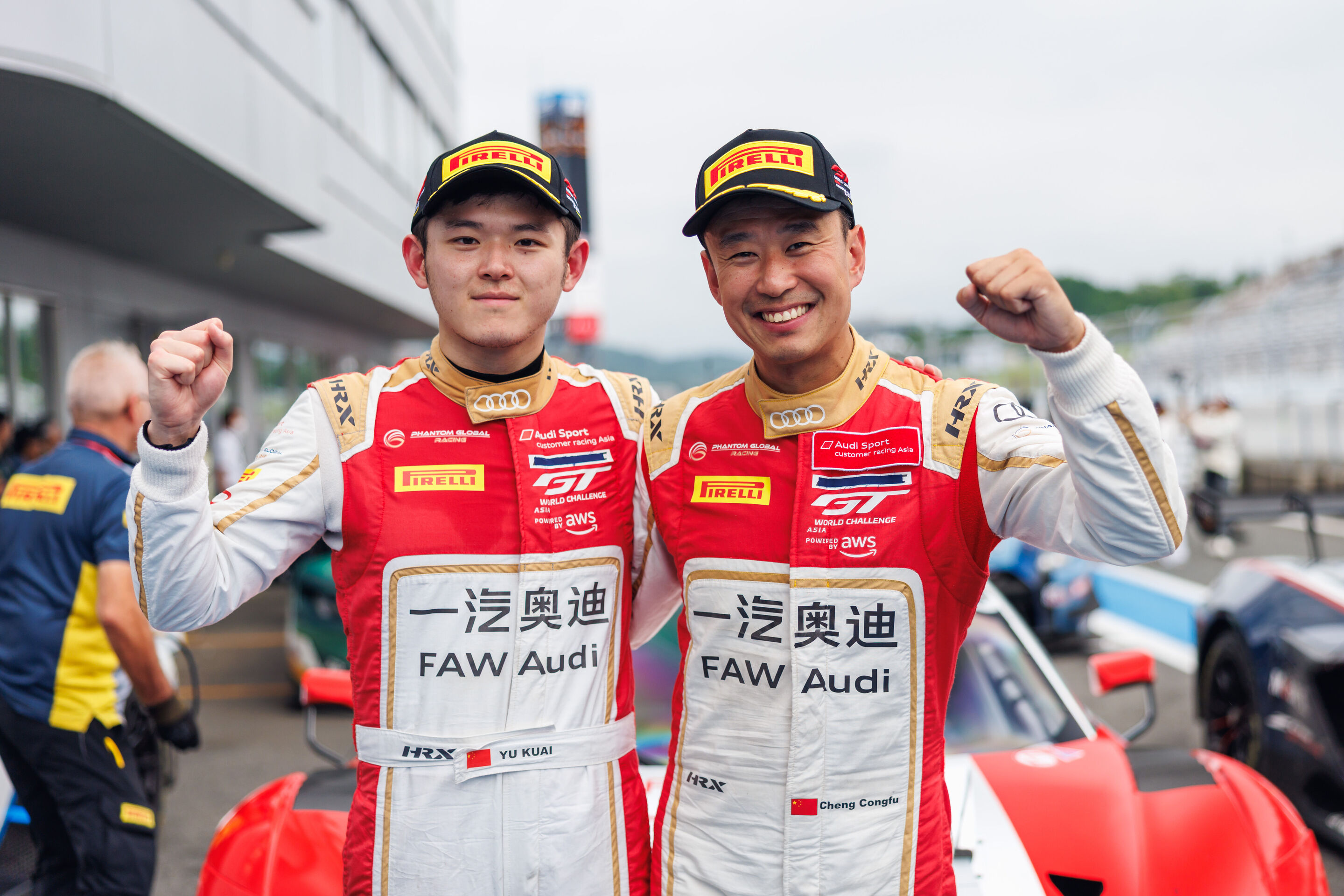 GT World Challenge Asia 2025 - Yu Kuai, Cheng Congfu