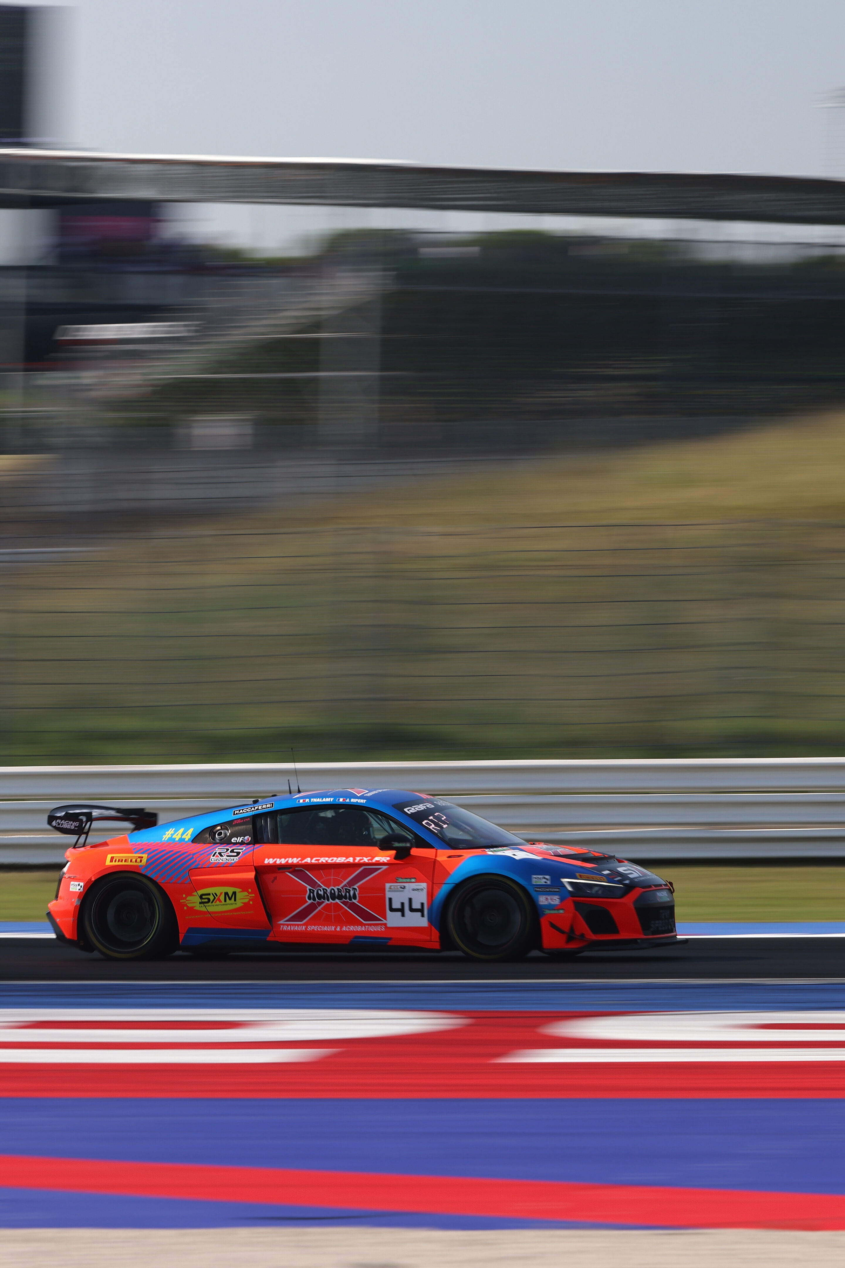 GT4 European Series 2025 - Audi R8 LMS GT4 #44 (Team Speedcar), Julien Ripert/Philippe Thalamy