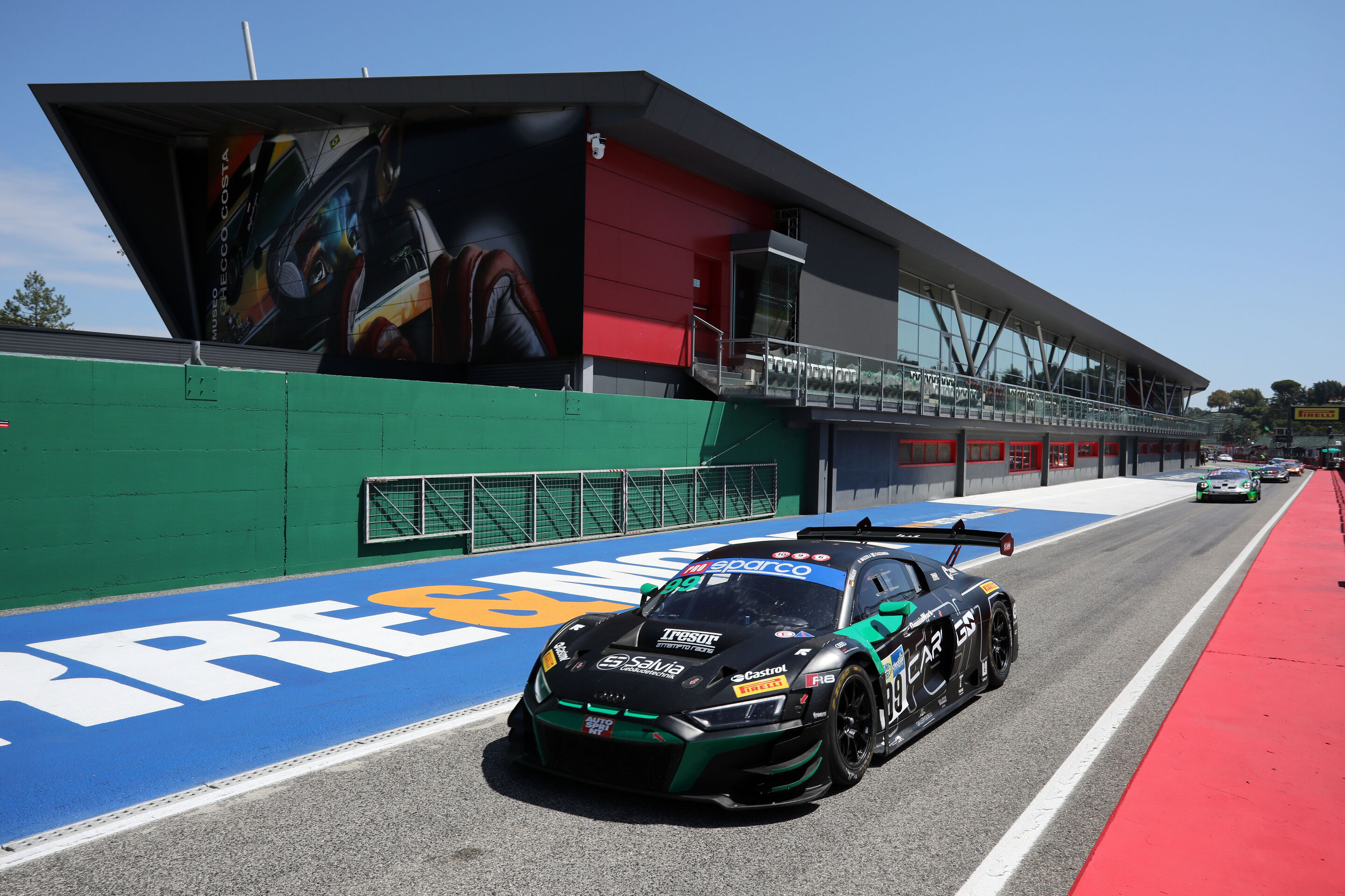 Campionato Italiano Gran Turismo 2025 - Audi R8 LMS #99 (Tresor Attempto Racing), Riccardo Cazzaniga/Rocco Mazzola/Fabio Rauer