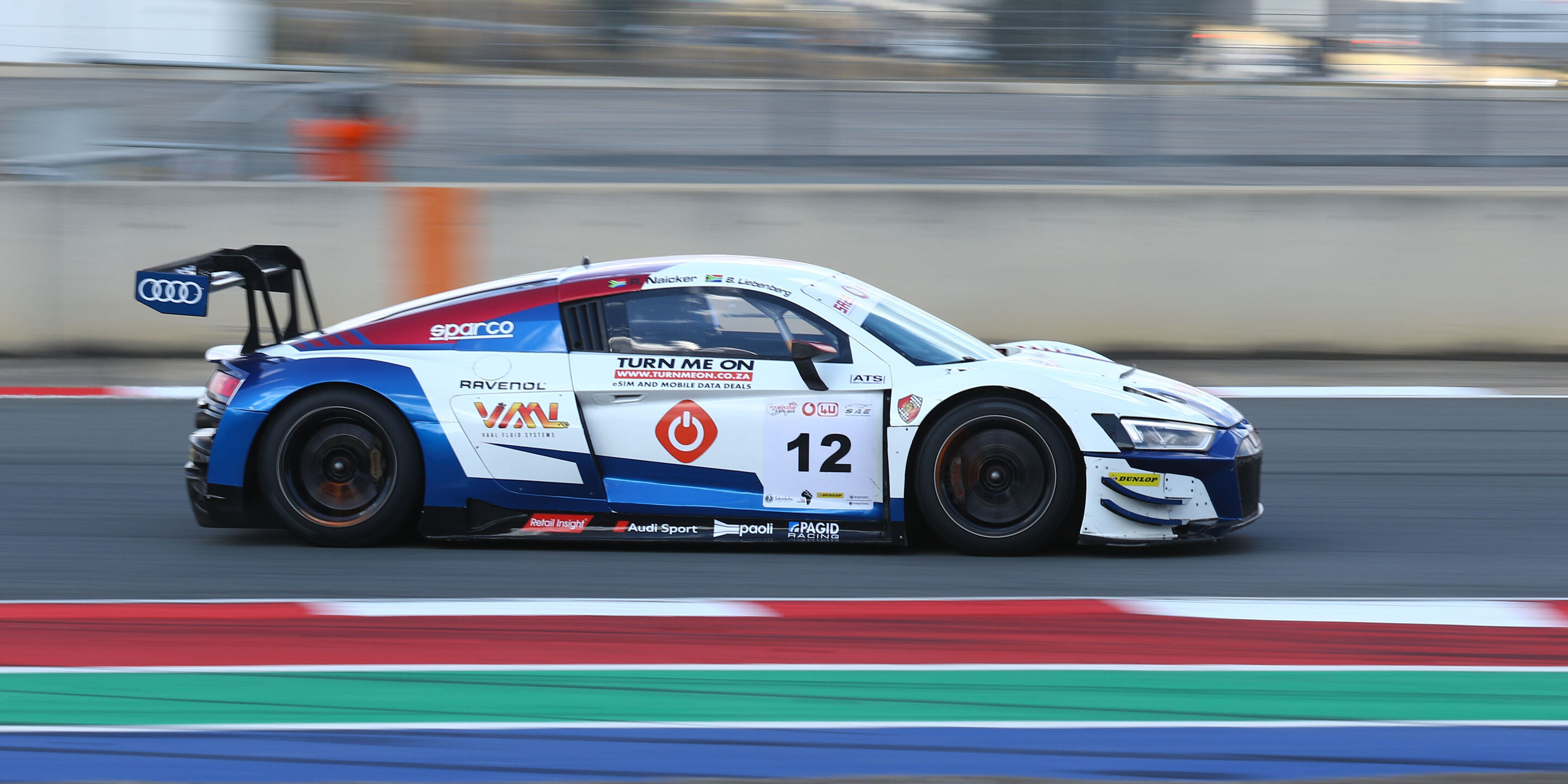 South African Endurance Series 2025 - Audi R8 LMS #12 (Stradale Motorsport), Brad Liebenberg/Ryan Naicker