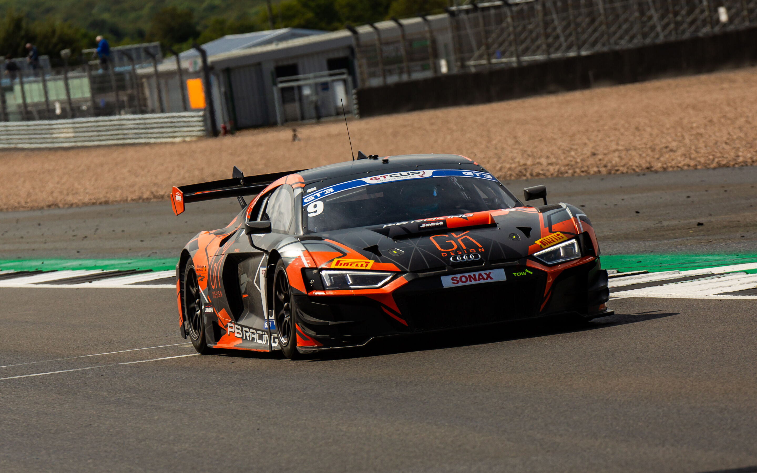 GT Cup Championship 2025 - Audi R8 LMS #9 (PB Racing with JMH Automotive), Peter Erceg/Marcus Clutton