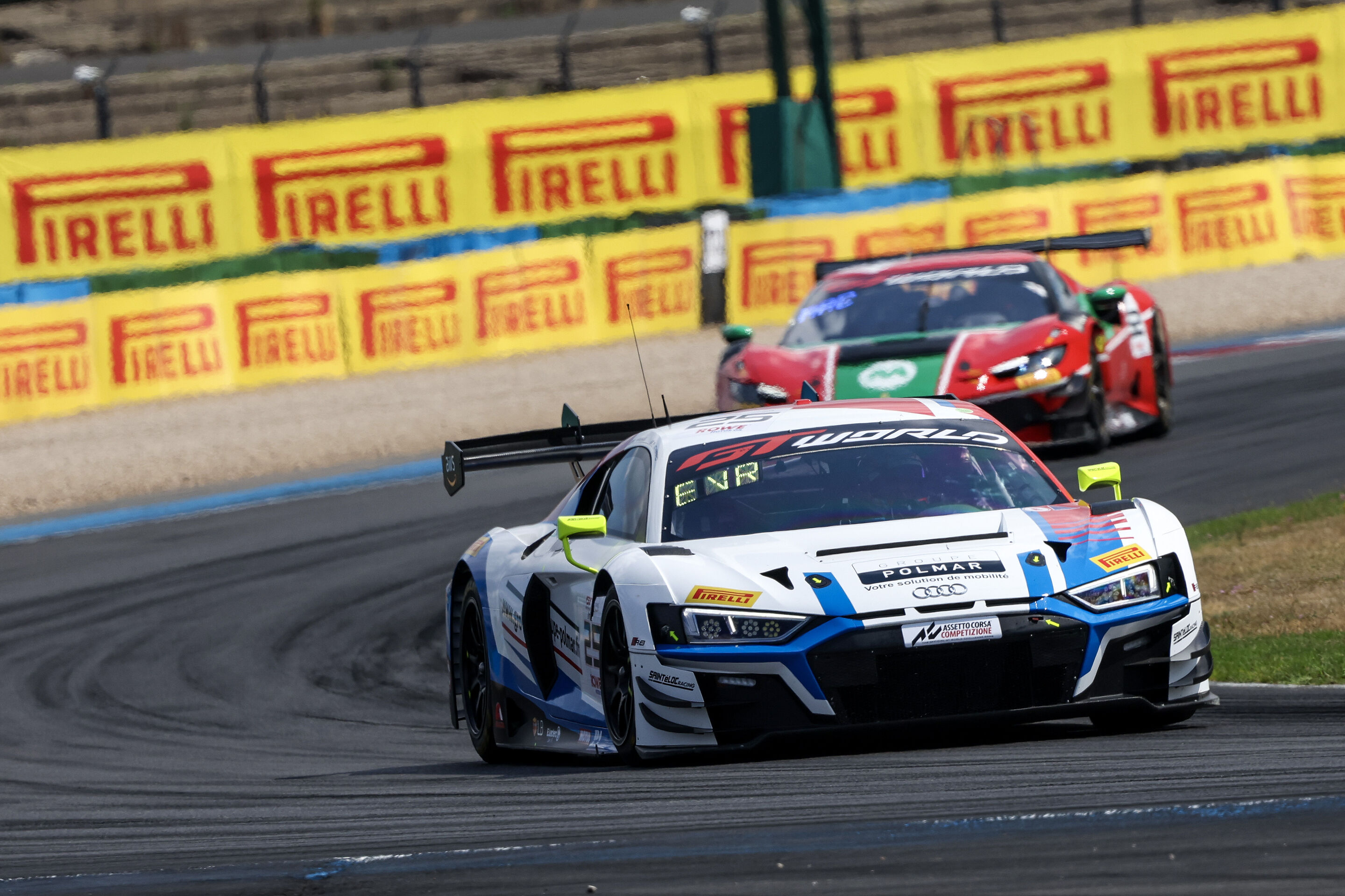 GT World Challenge Europe 2025 - Audi R8 LMS #25 (Saintéloc Racing), Paul Evrard/Gilles Magnus