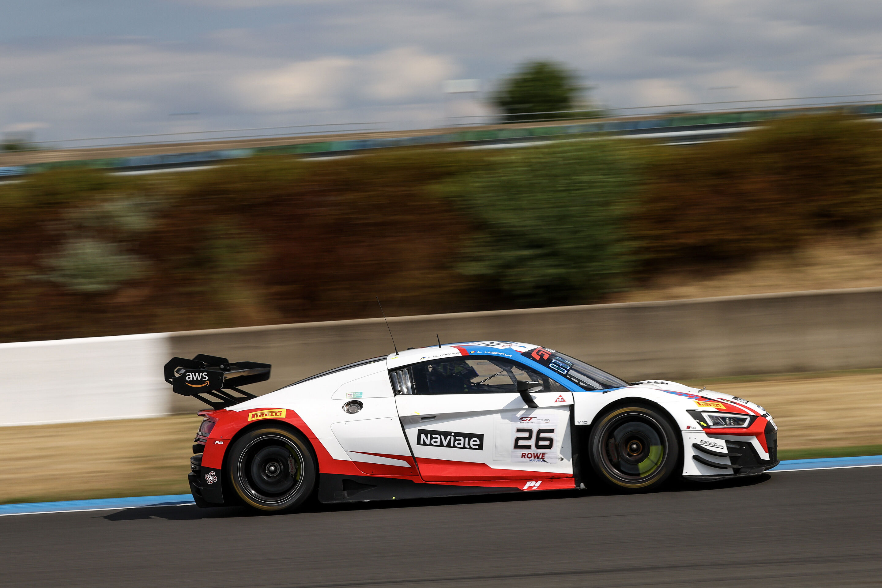 GT World Challenge Europe 2025 - Audi R8 LMS #26 (Saintéloc Racing), Lorens Lecertua/Ivan Klymenko