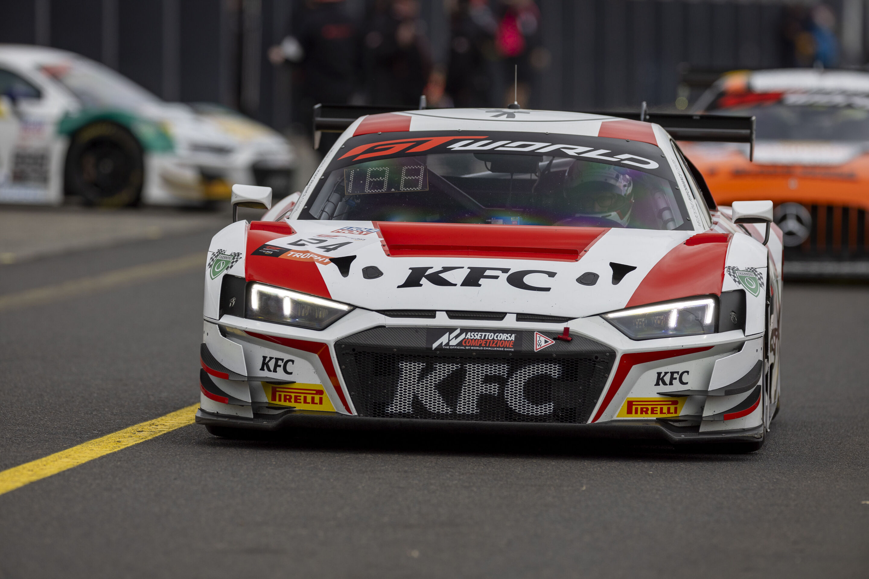 GT World Challenge Australia 2025 - Audi R8 LMS #24 (KFC Team MPC), Paul Stokell/Matt Stoupas