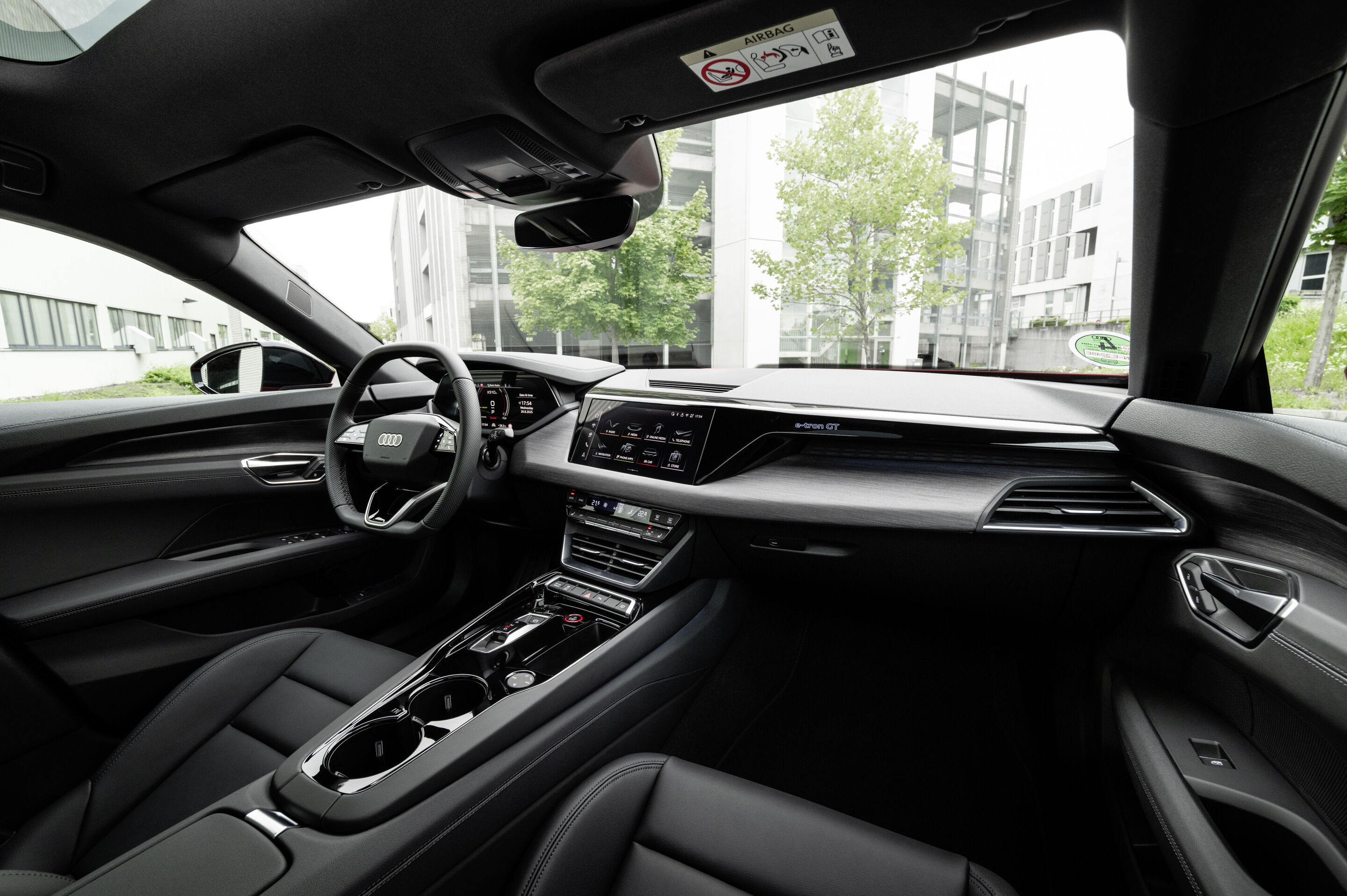Audi e-tron GT quattro - Interieuransicht (Cockpit)