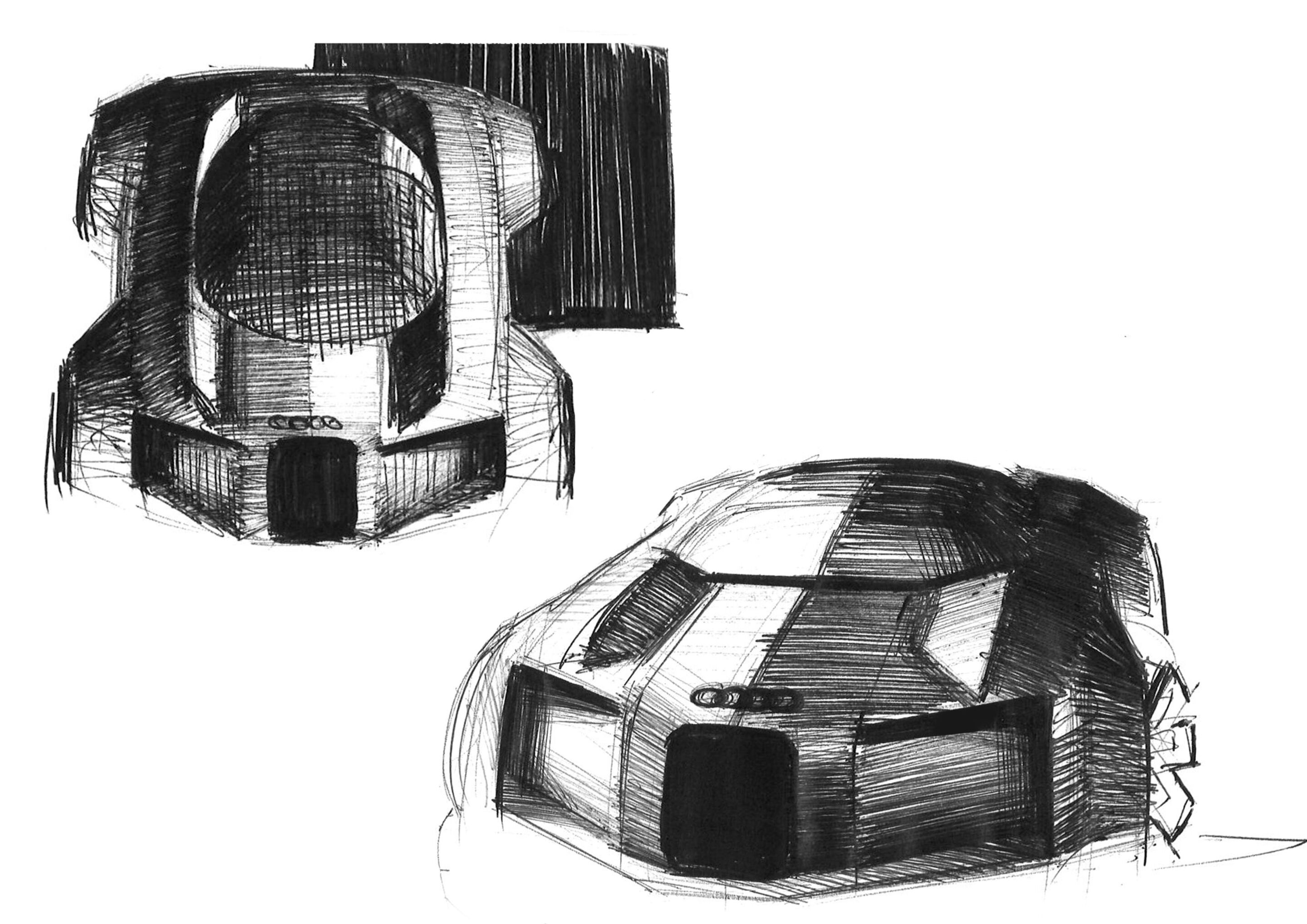 Sketch - Audi Concept C - Design sketch exterior