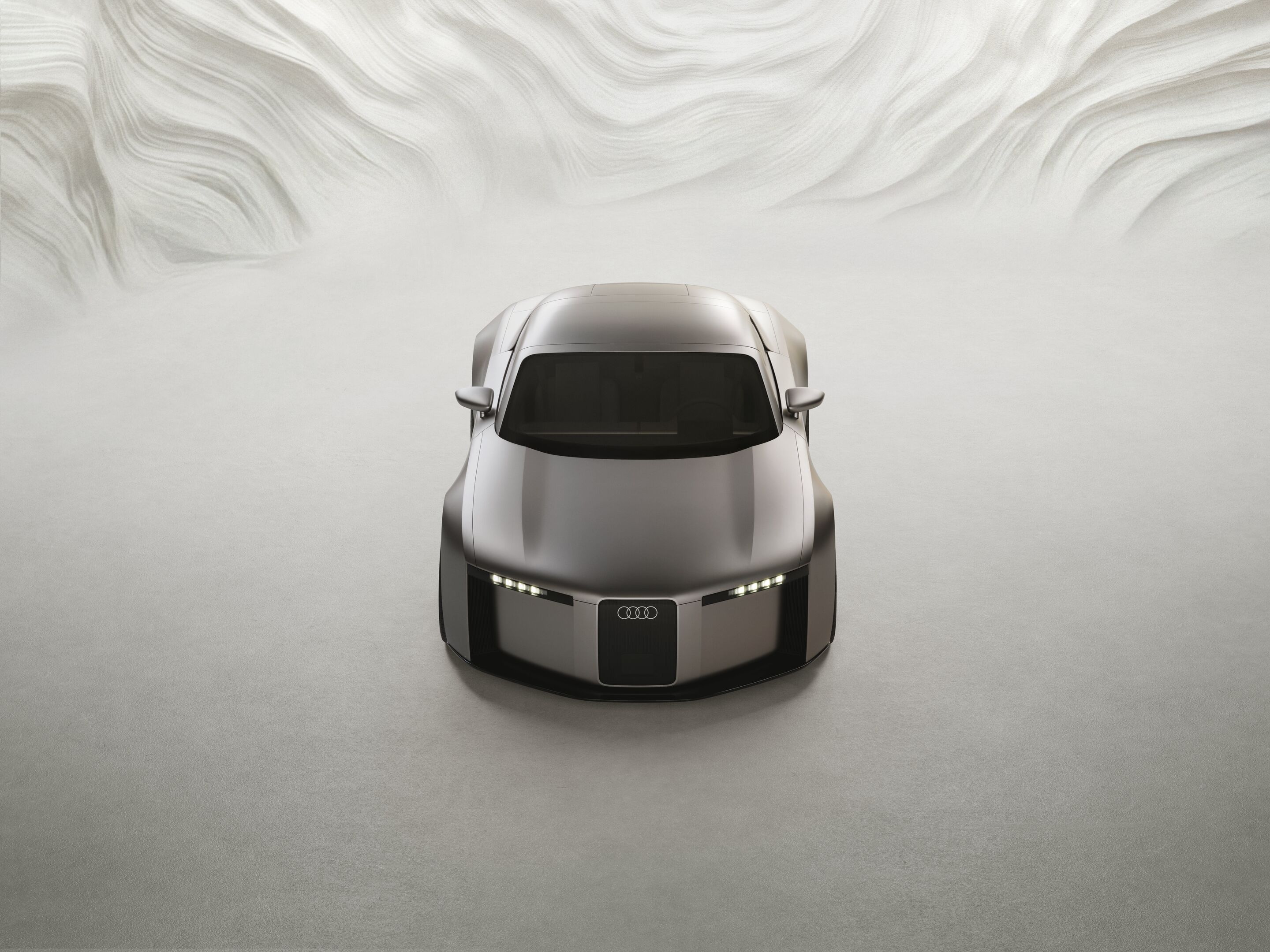 Audi Concept C - Indoor-Standaufnahme, Exterieur, Frontalansicht