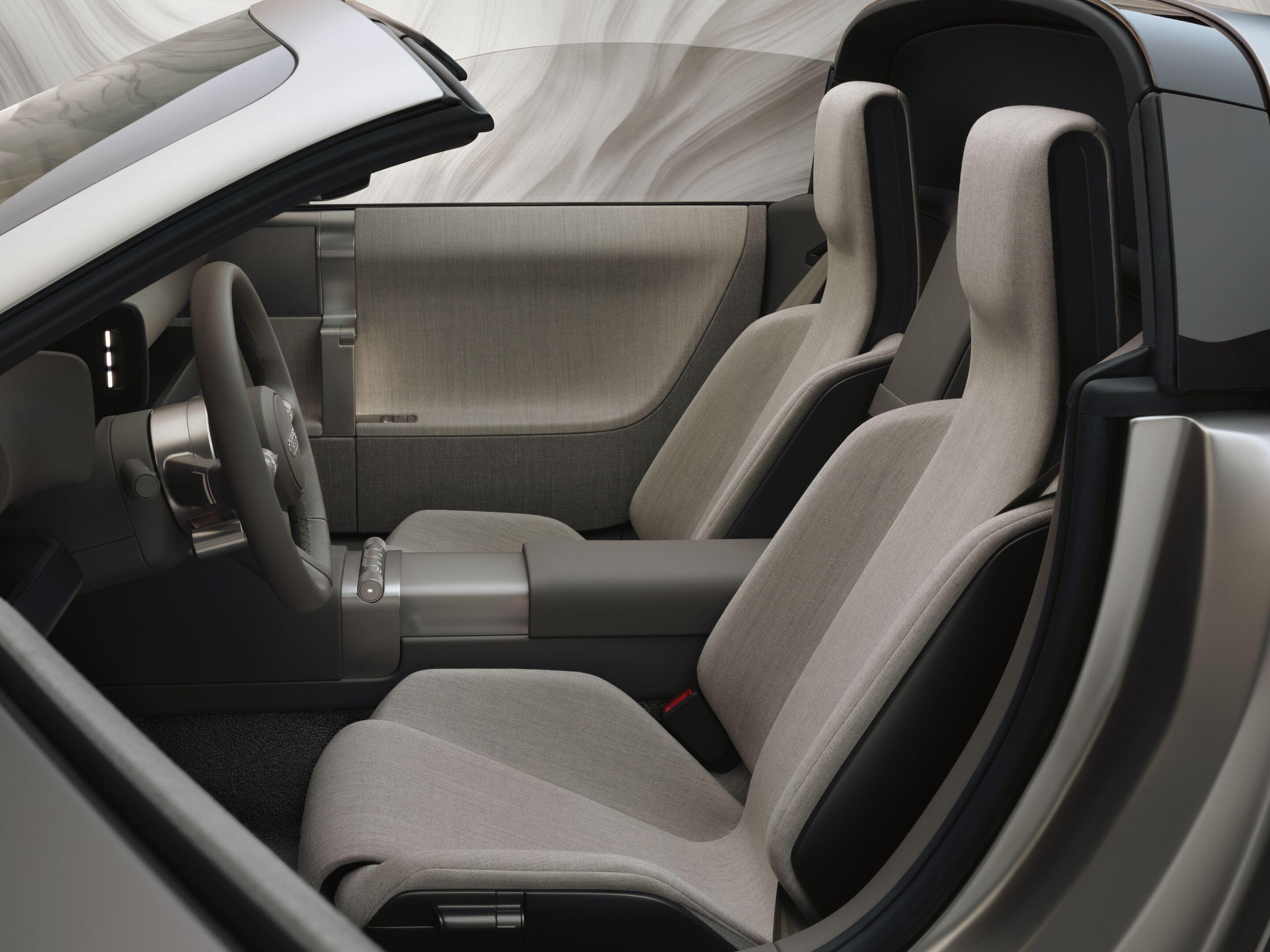 Audi Concept C - Static studio shot, interior, driver’s seat